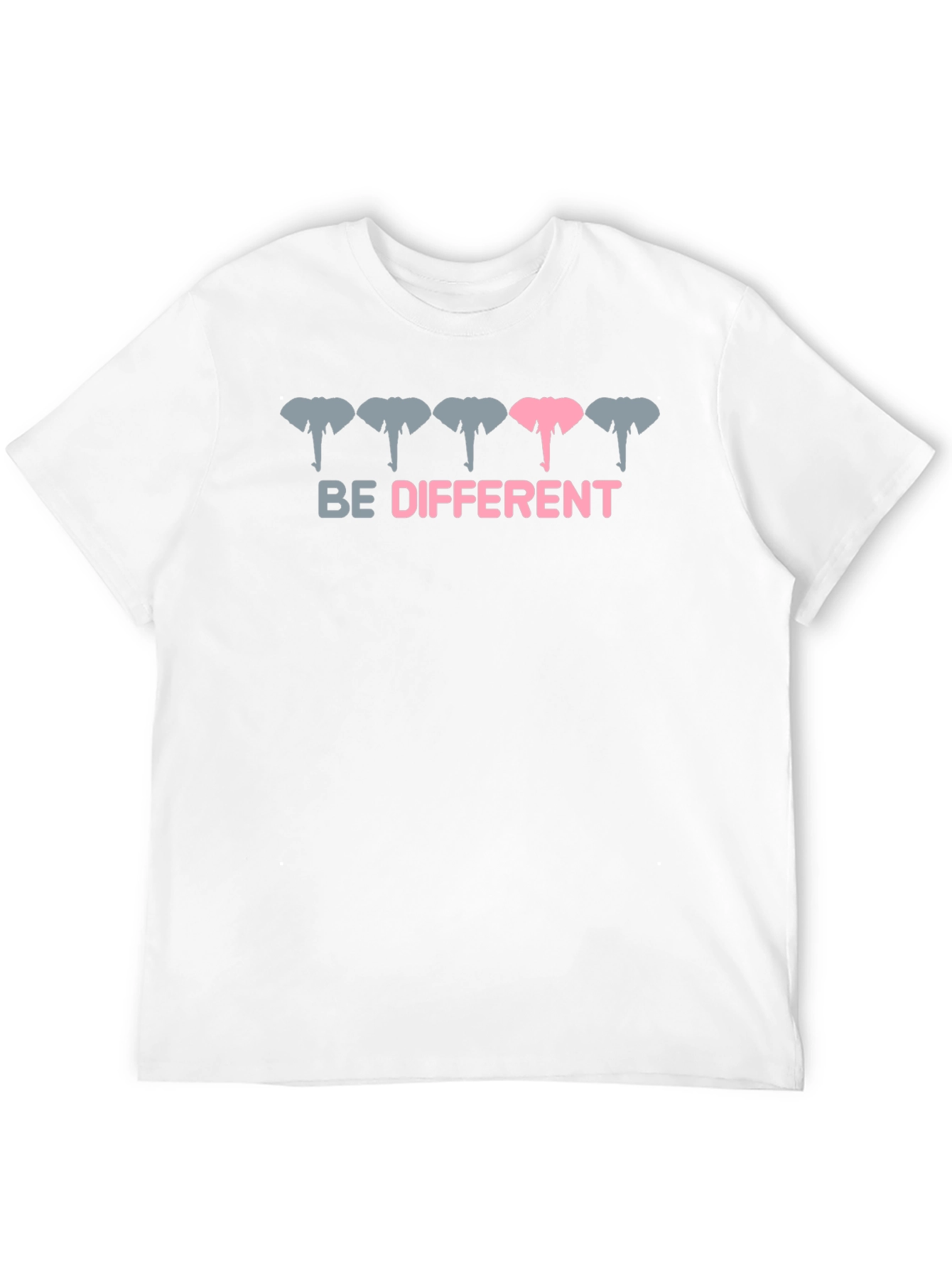 Be Different Elephant Tee - Unique Graphic T-Shirt