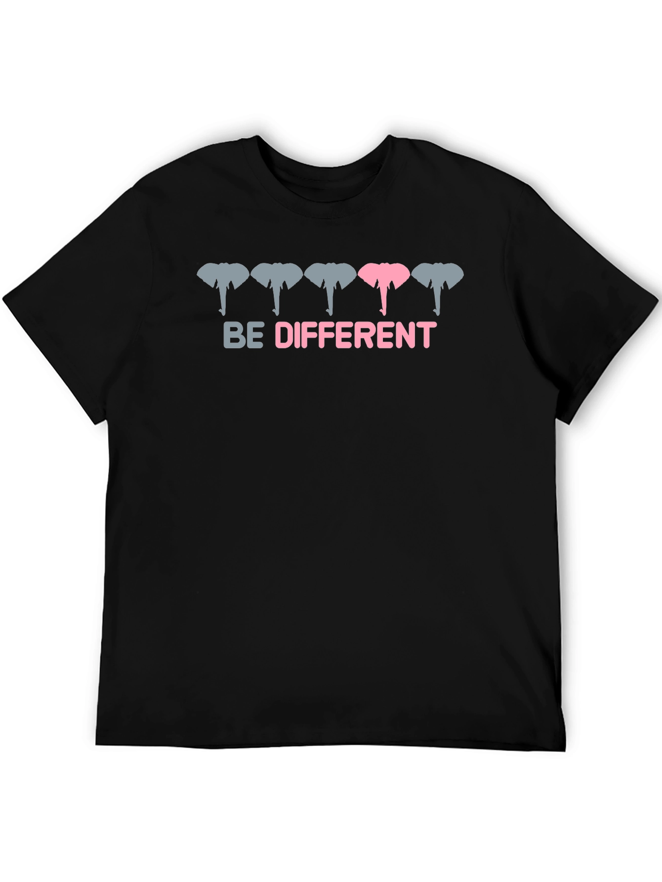 Be Different Elephant Tee - Unique Graphic T-Shirt