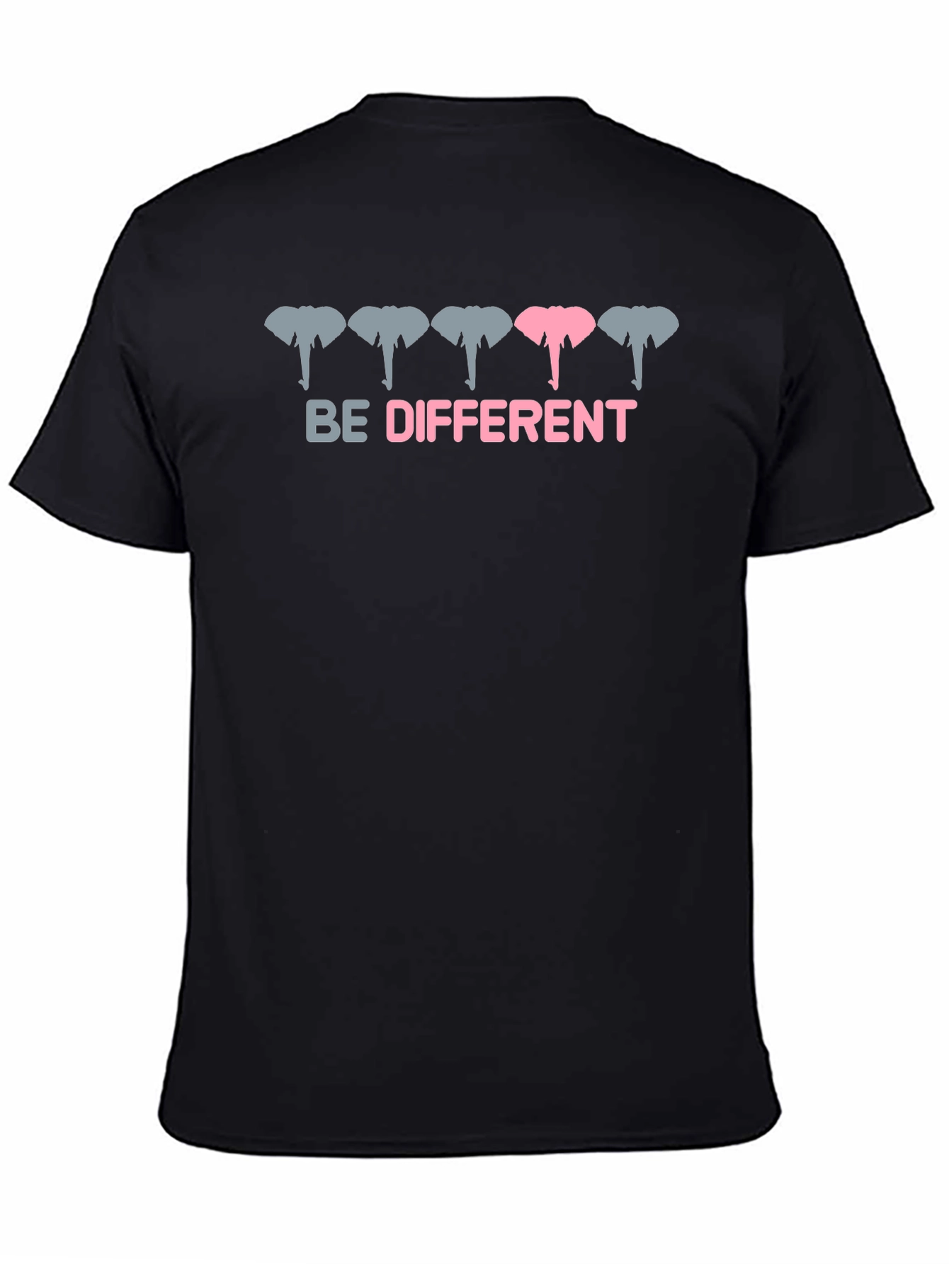 Be Different Elephant Tee - Unique Graphic T-Shirt