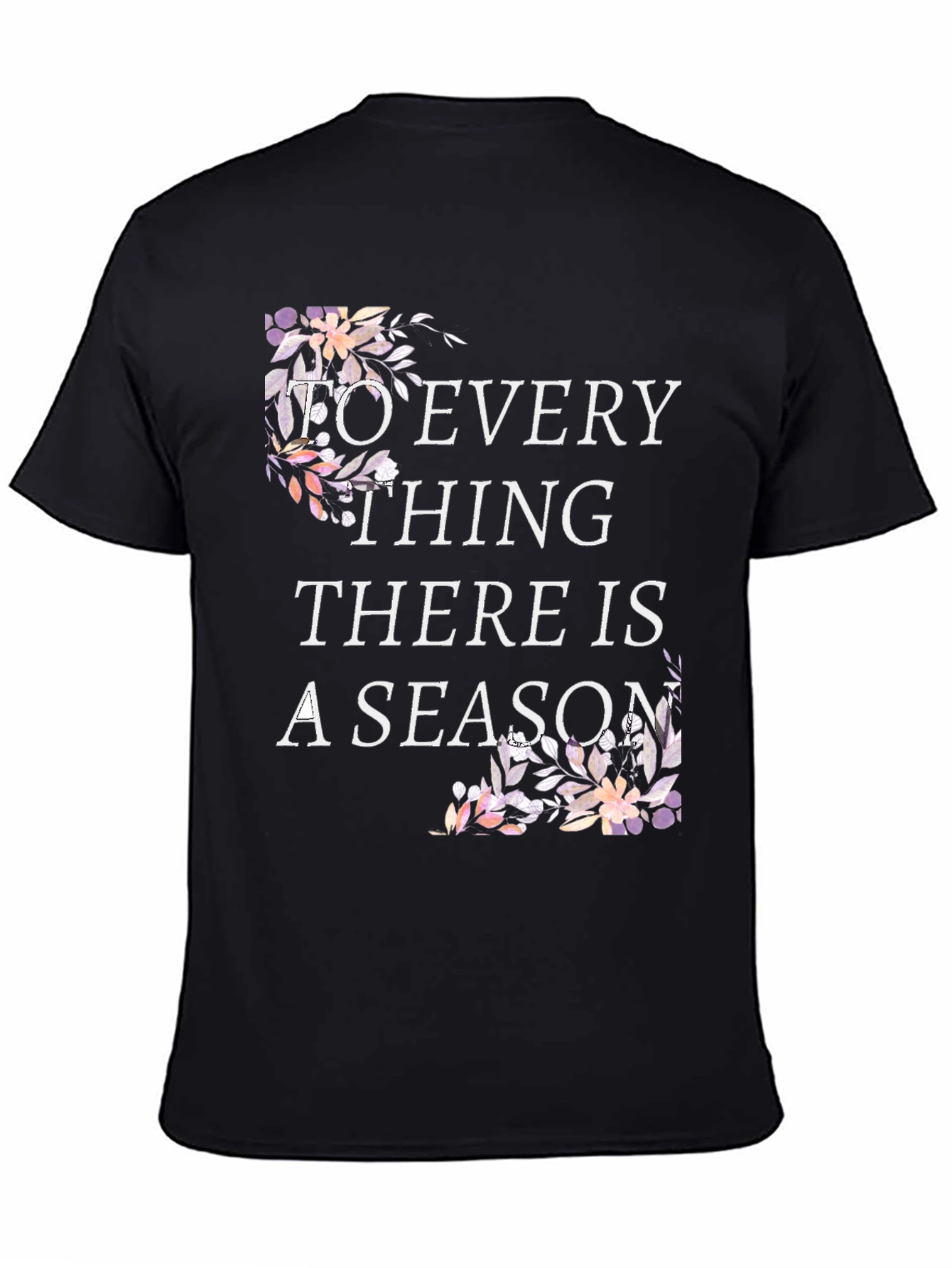 Floral Season Graphic Tee - Comfort Fit