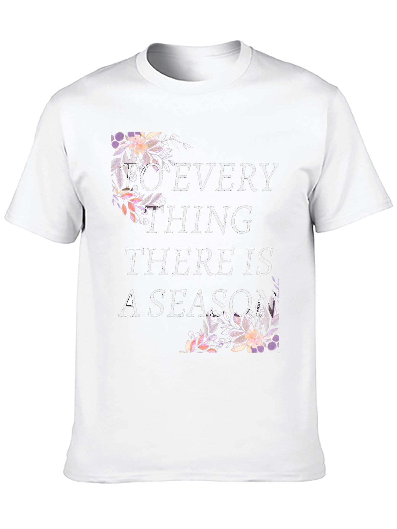 Floral Season Graphic Tee - Comfort Fit