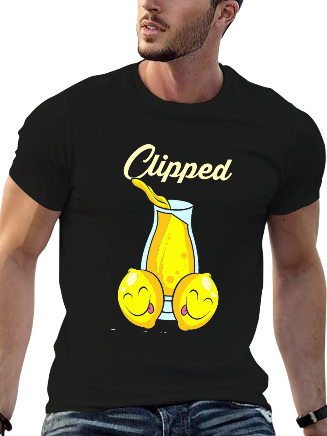 Clipped Lemon Juice Graphic T-Shirt