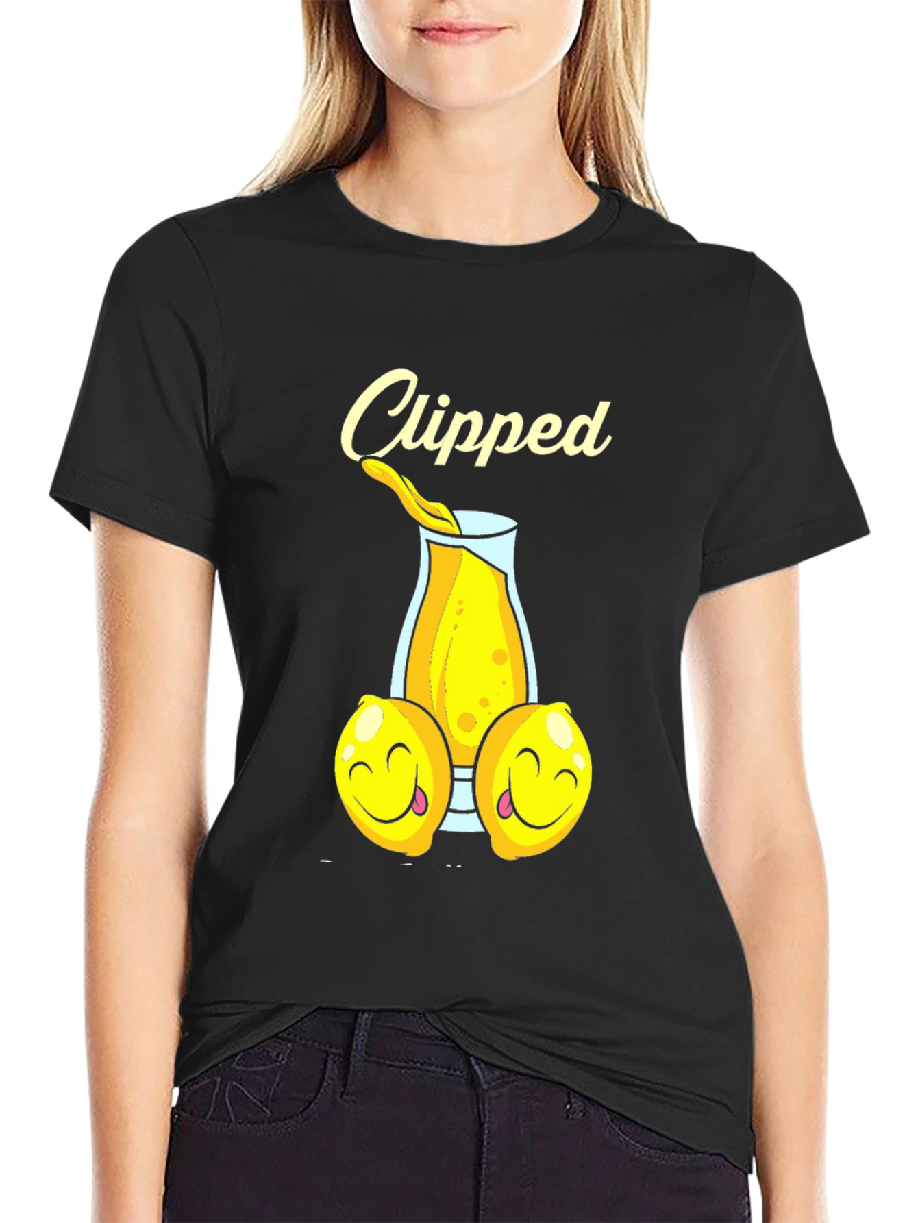 Clipped Lemon Juice Graphic T-Shirt
