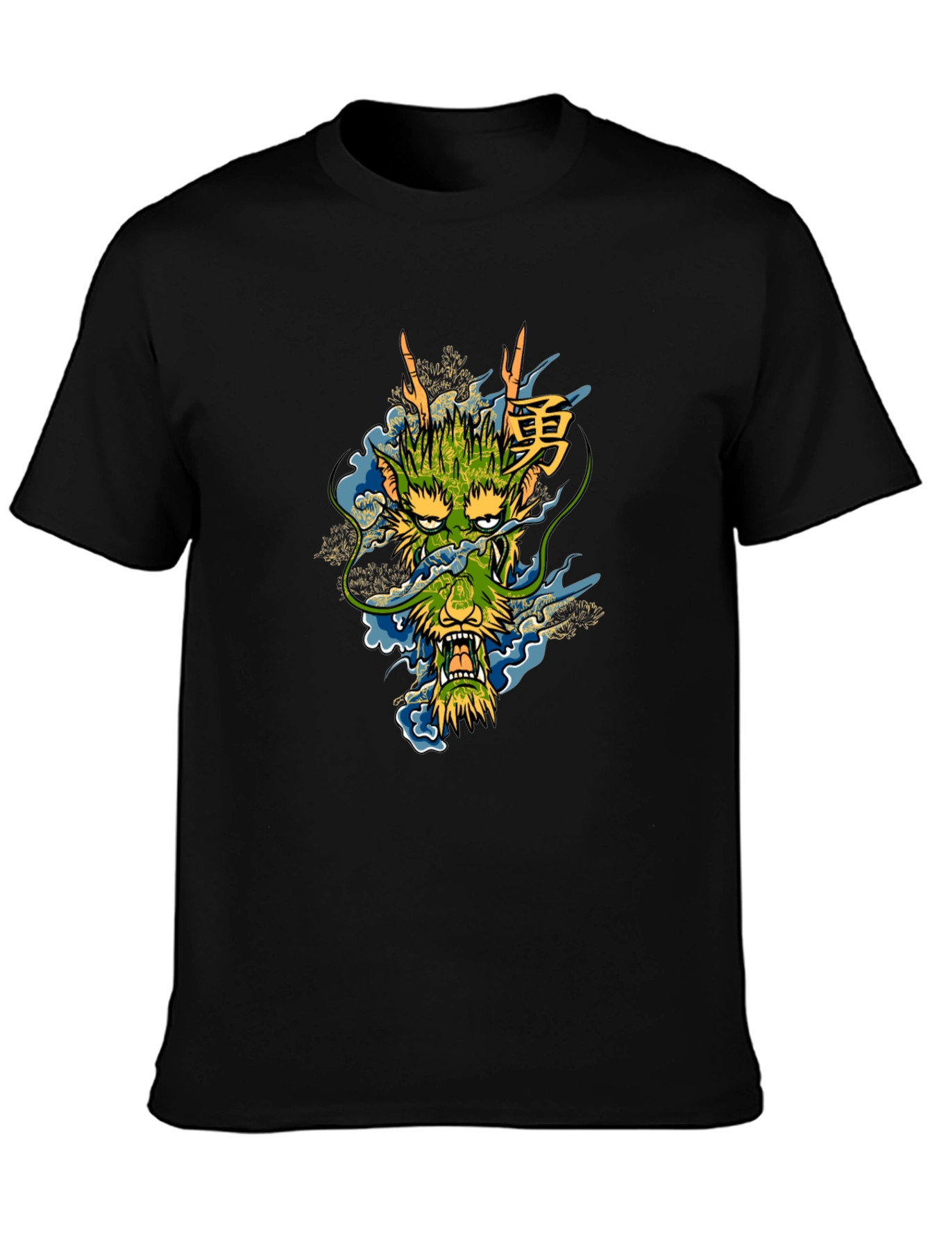 Dragon Graphic T-Shirt - Japanese Art Style