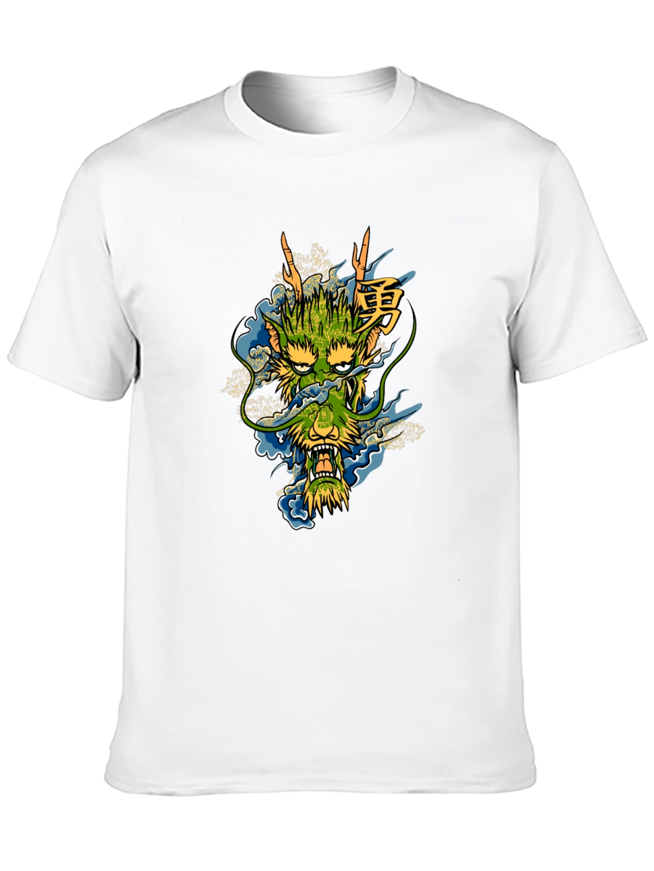Dragon Graphic T-Shirt - Japanese Art Style