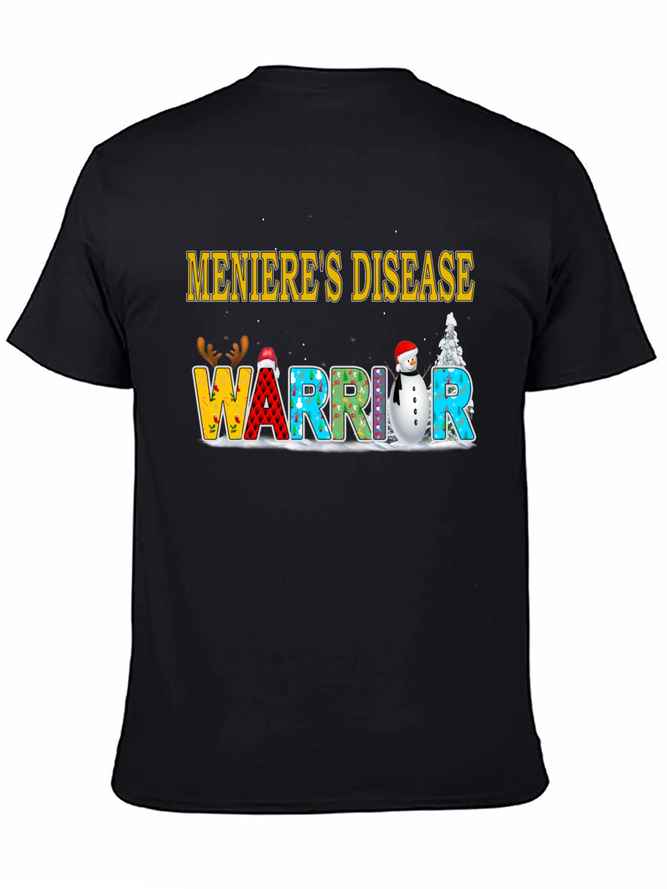 Menieres Disease Warrior Holiday T-Shirt