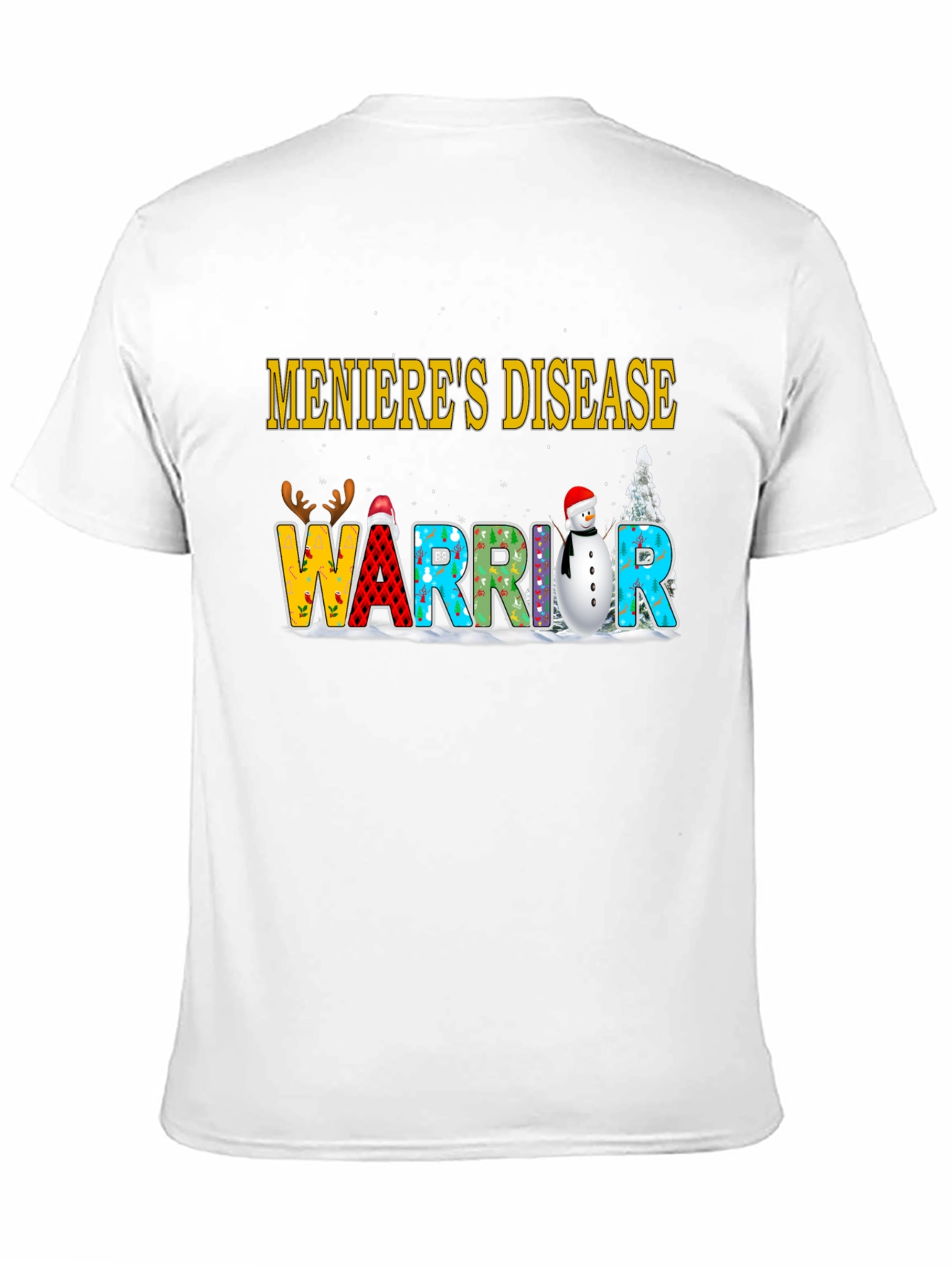 Menieres Disease Warrior Holiday T-Shirt