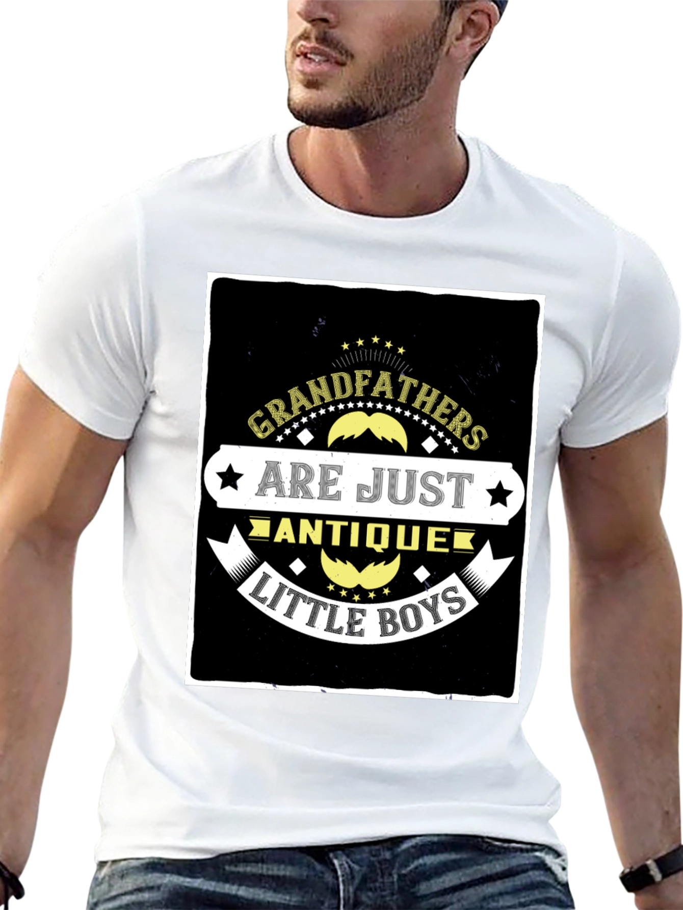 Grandfathers Antique Little Boys Graphic T-Shirt