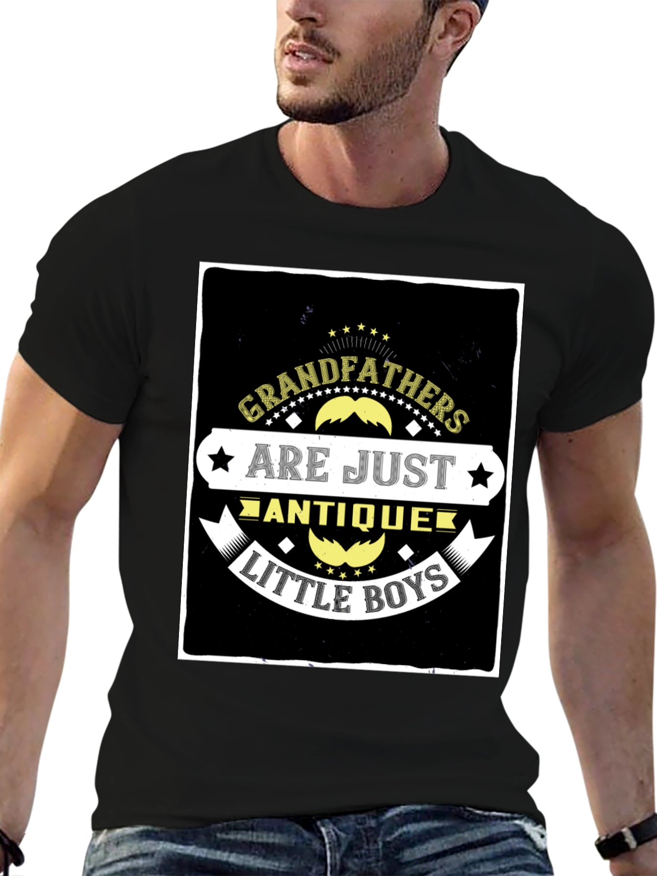 Grandfathers Antique Little Boys Graphic T-Shirt