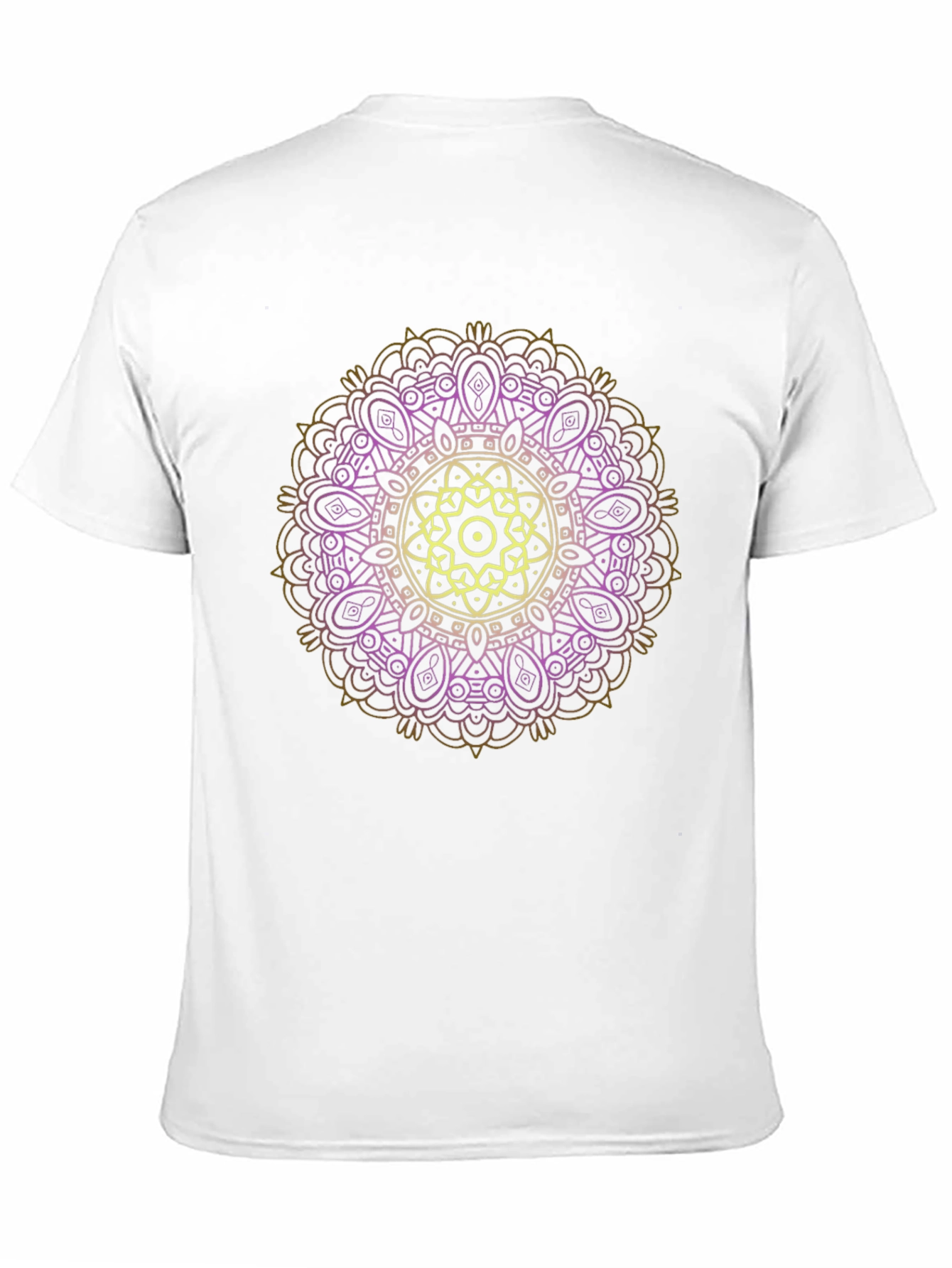 Mandala Graphic Tee - Stylish Black T-Shirt