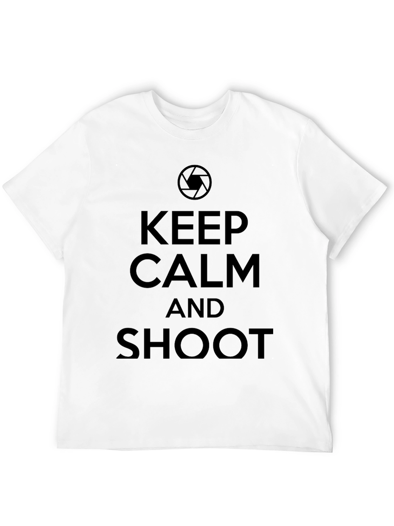 Keep Calm & Shoot Graphic Tee - Photography Lovers