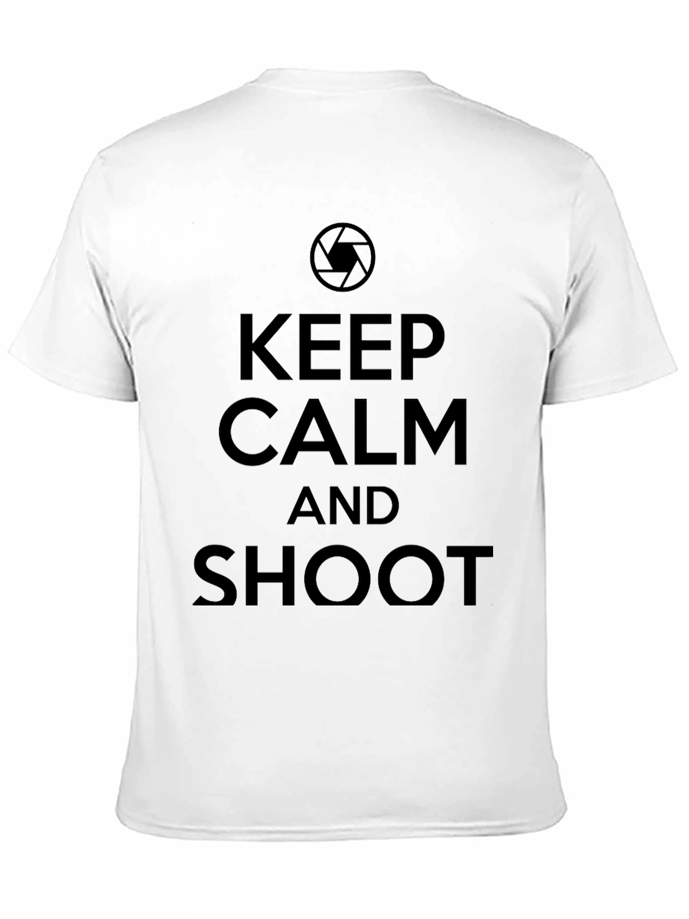 Keep Calm & Shoot Graphic Tee - Photography Lovers