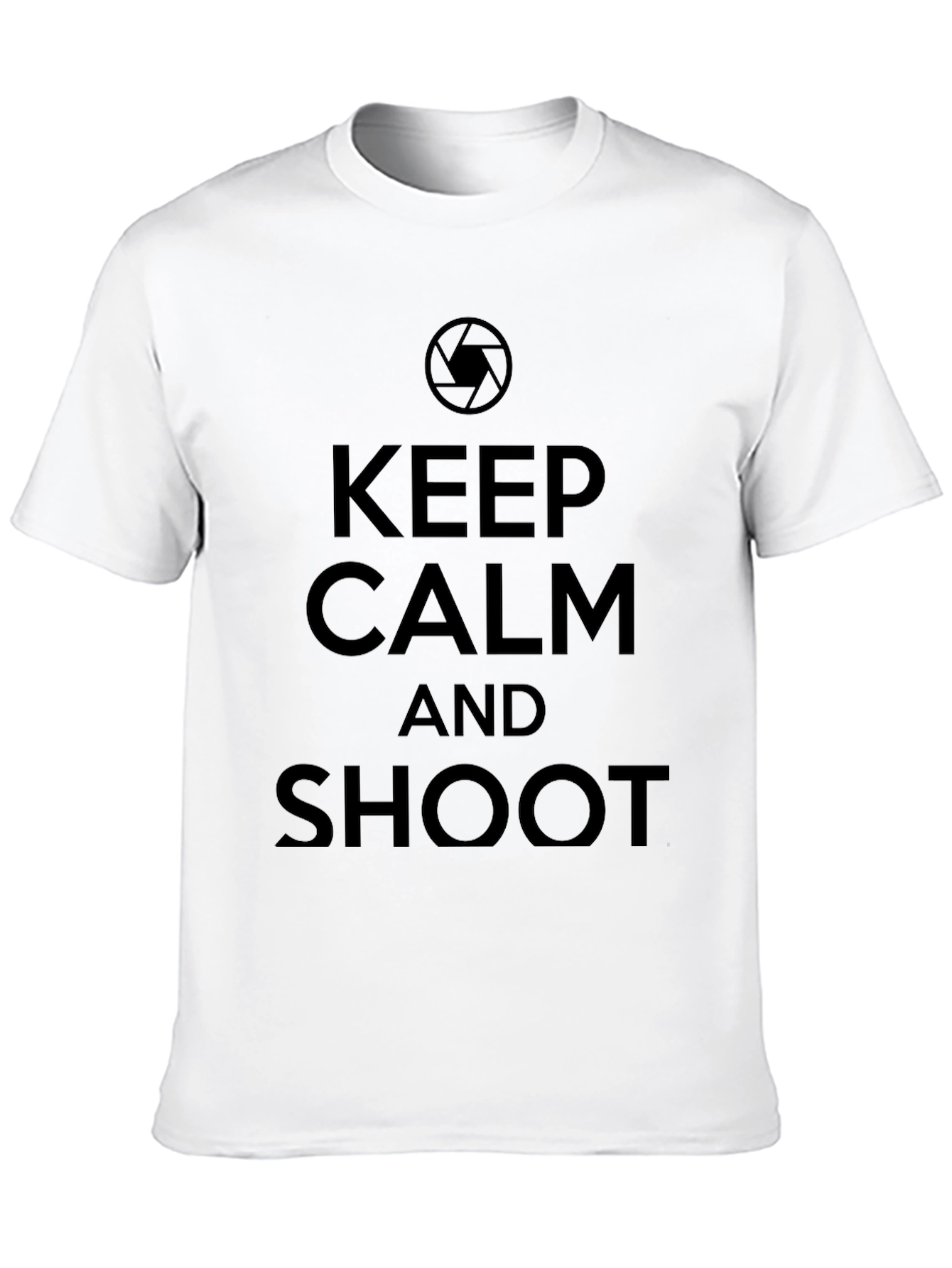 Keep Calm & Shoot Graphic Tee - Photography Lovers