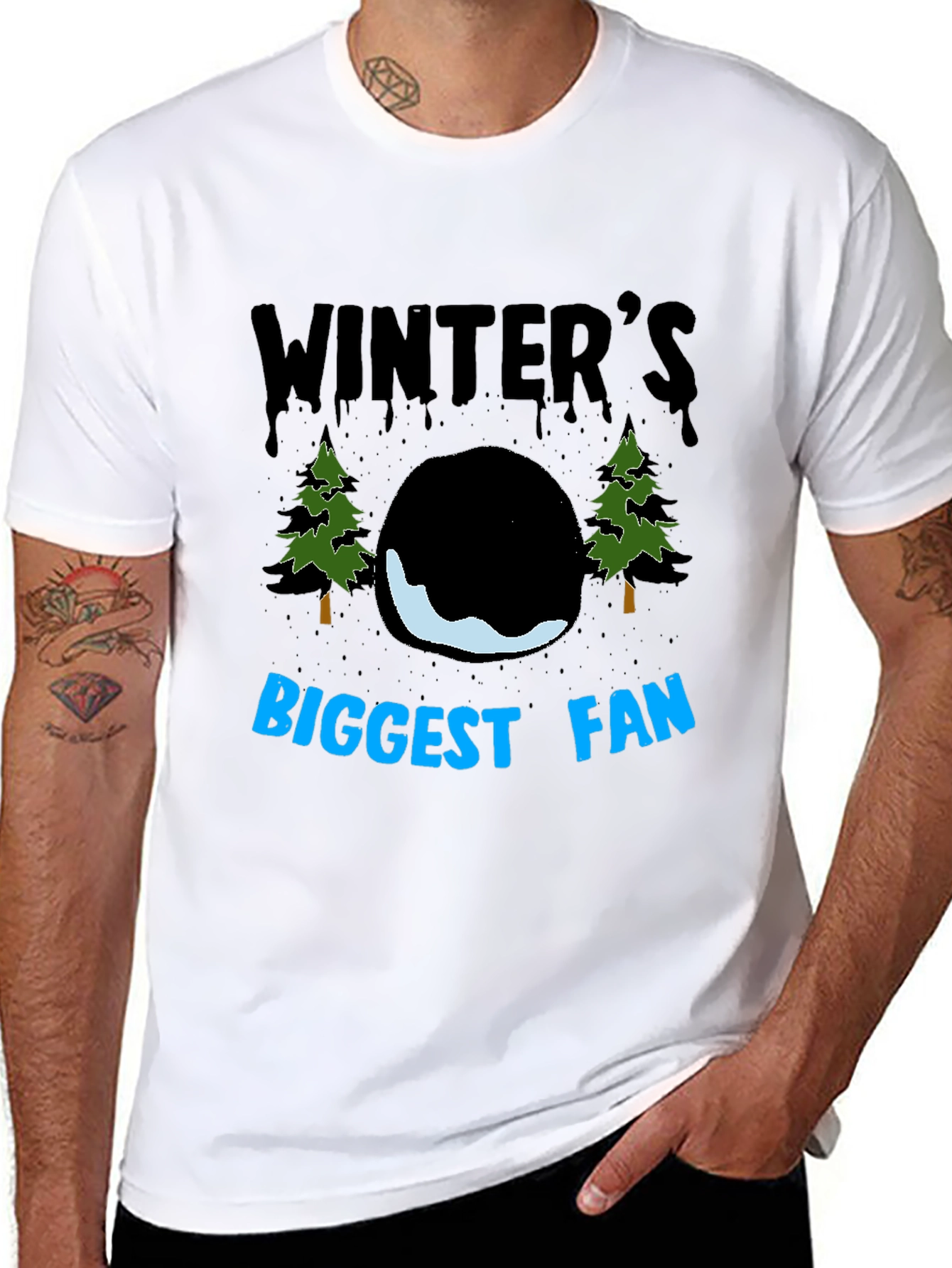Winters Biggest Fan Graphic Tee