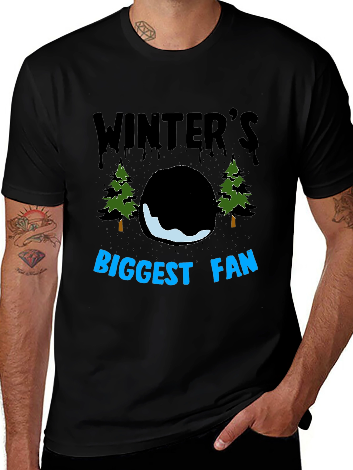 Winters Biggest Fan Graphic Tee