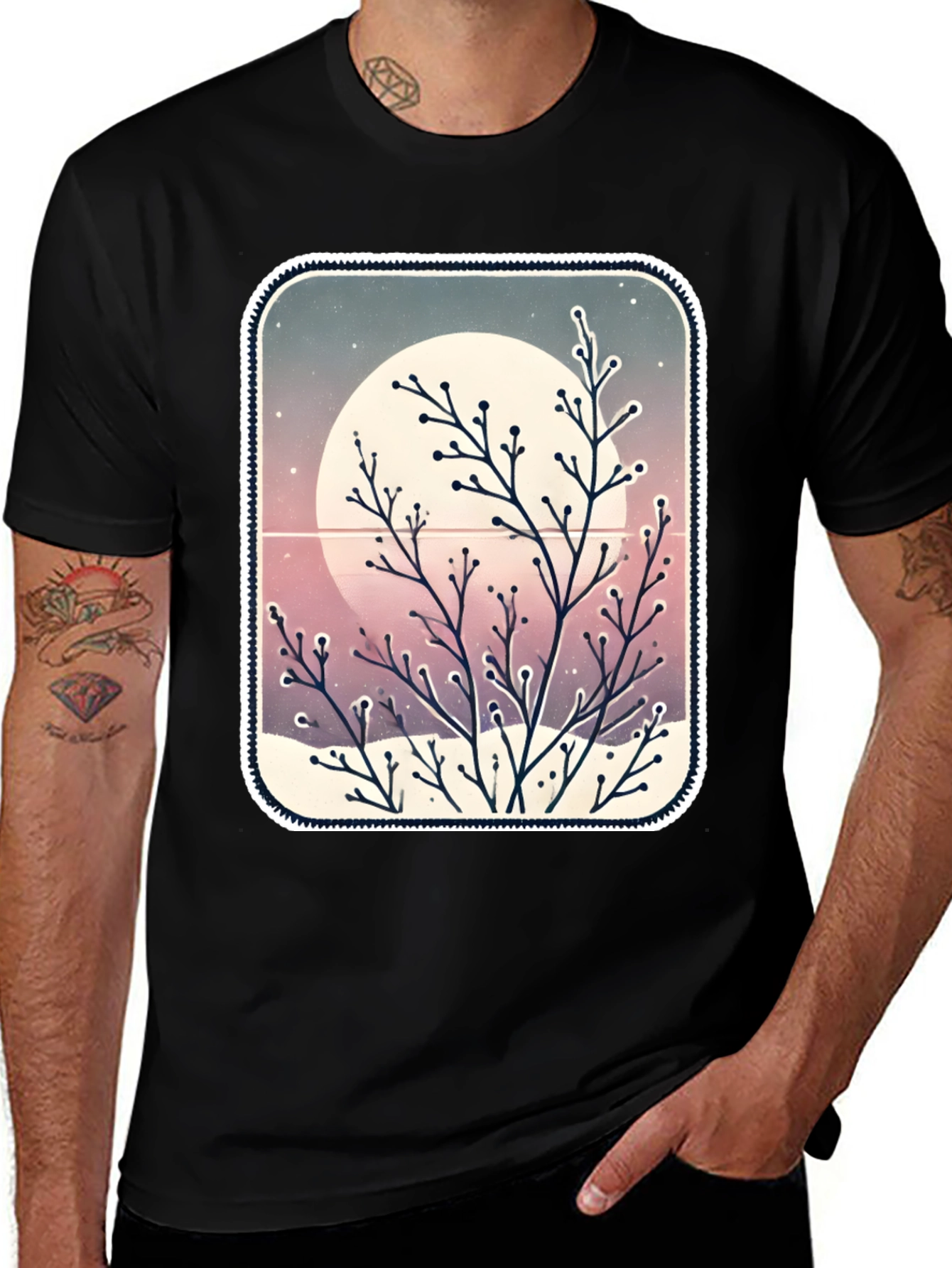 Winter Moon Graphic Tee