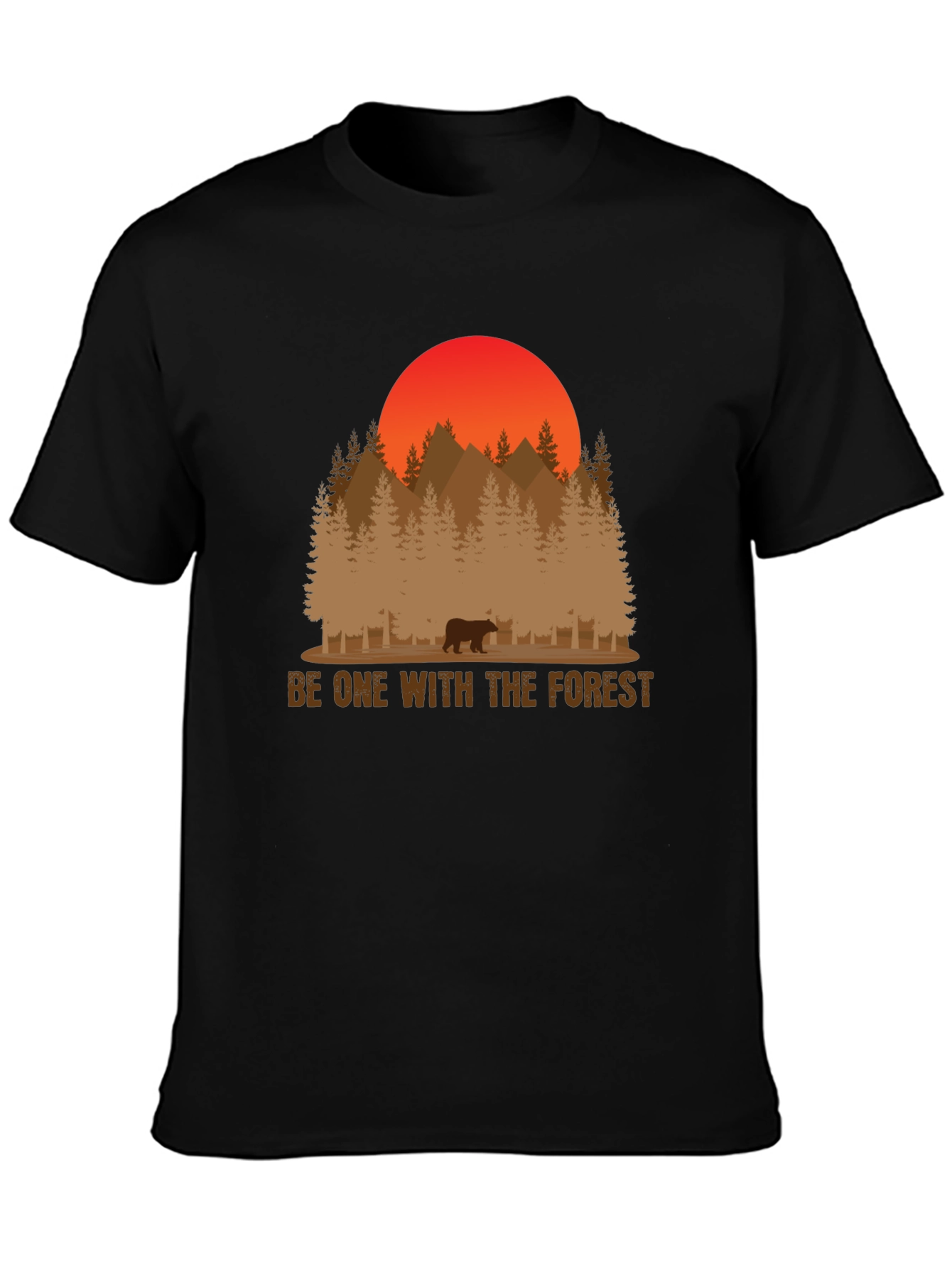 Be One With The Forest Graphic Tee