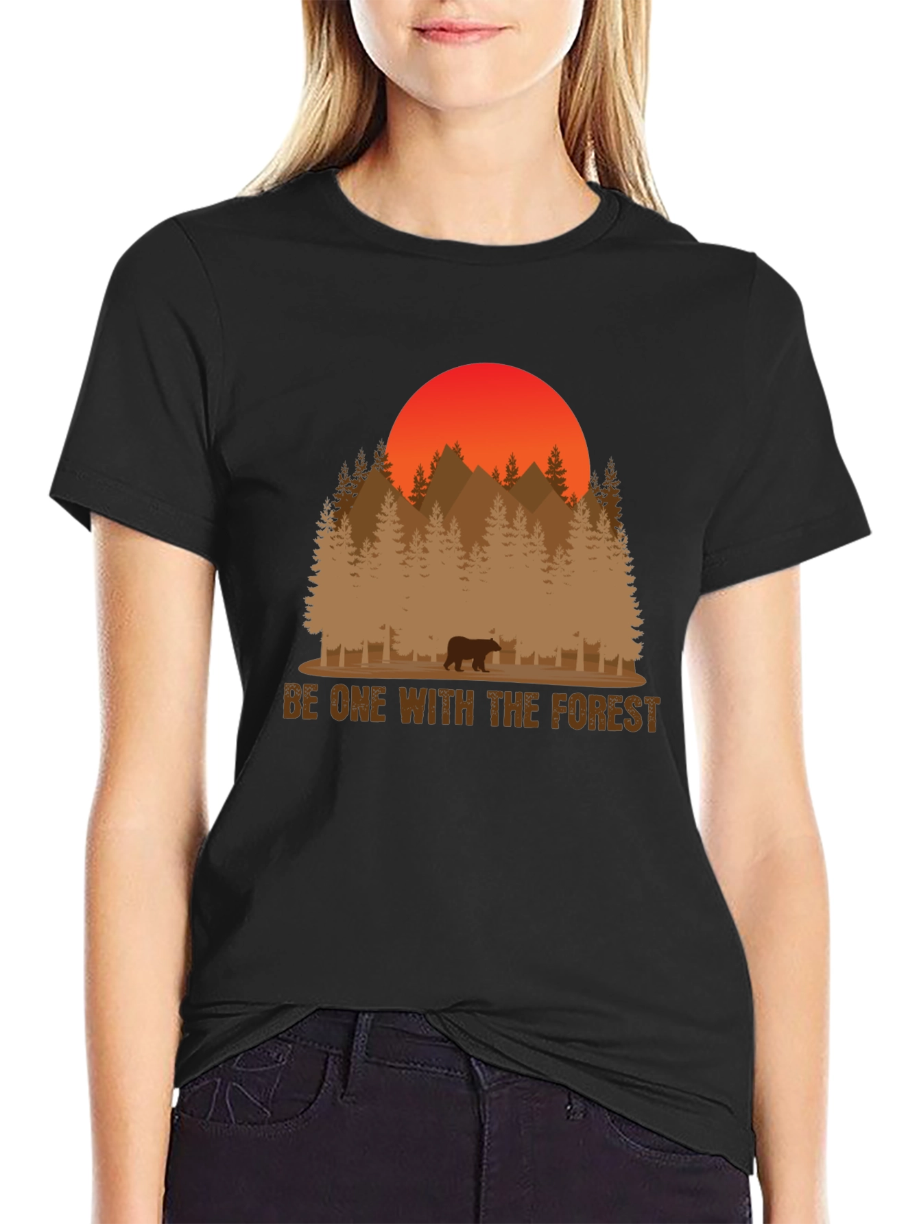 Be One With The Forest Graphic Tee