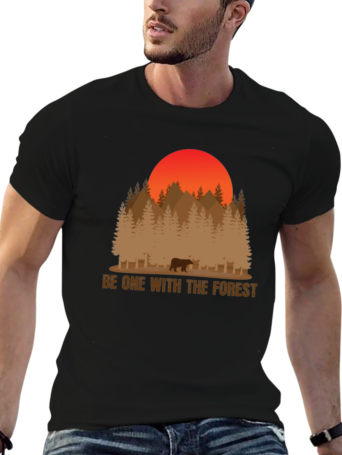 Be One With The Forest Graphic Tee
