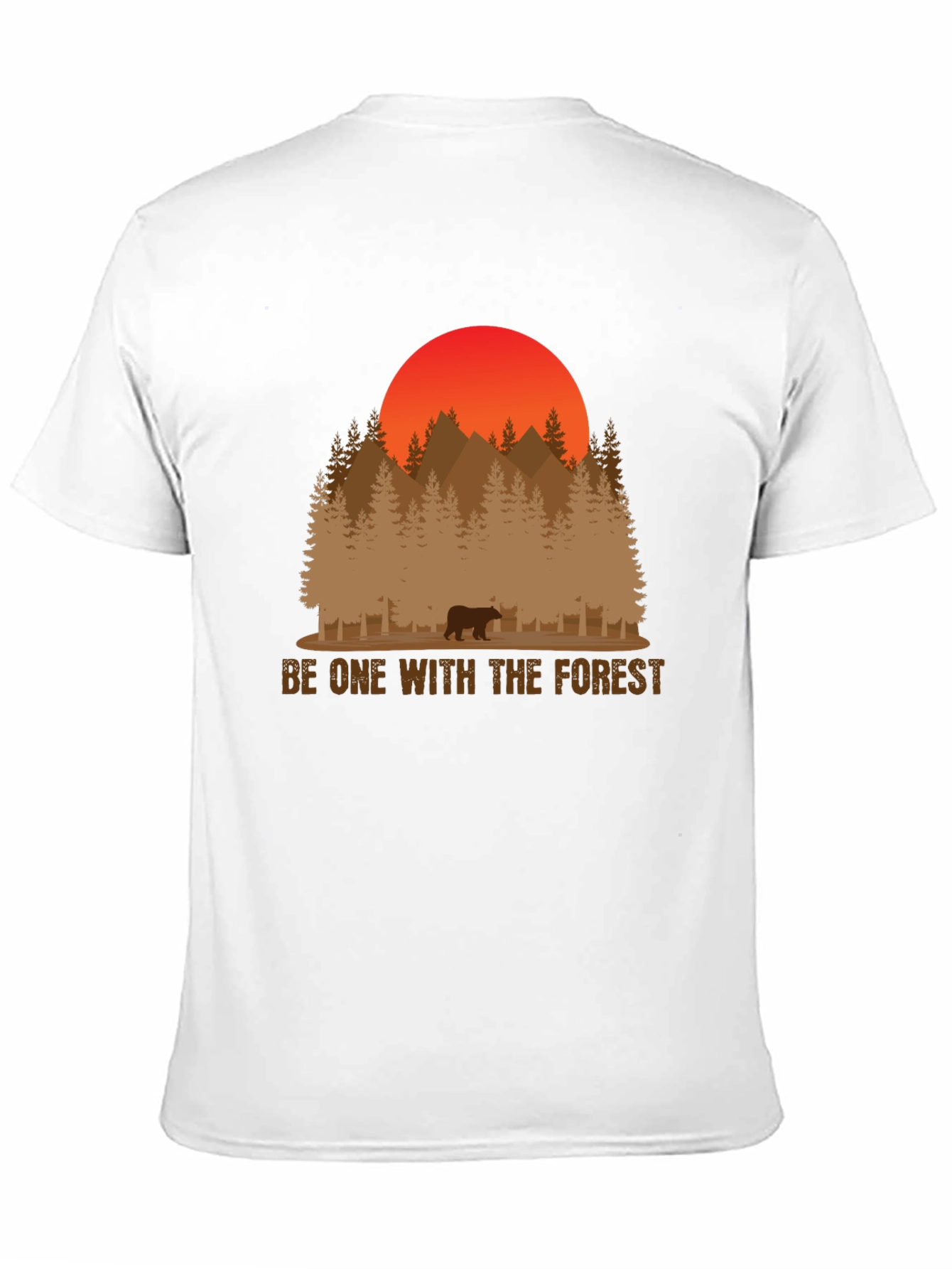 Be One With The Forest Graphic Tee