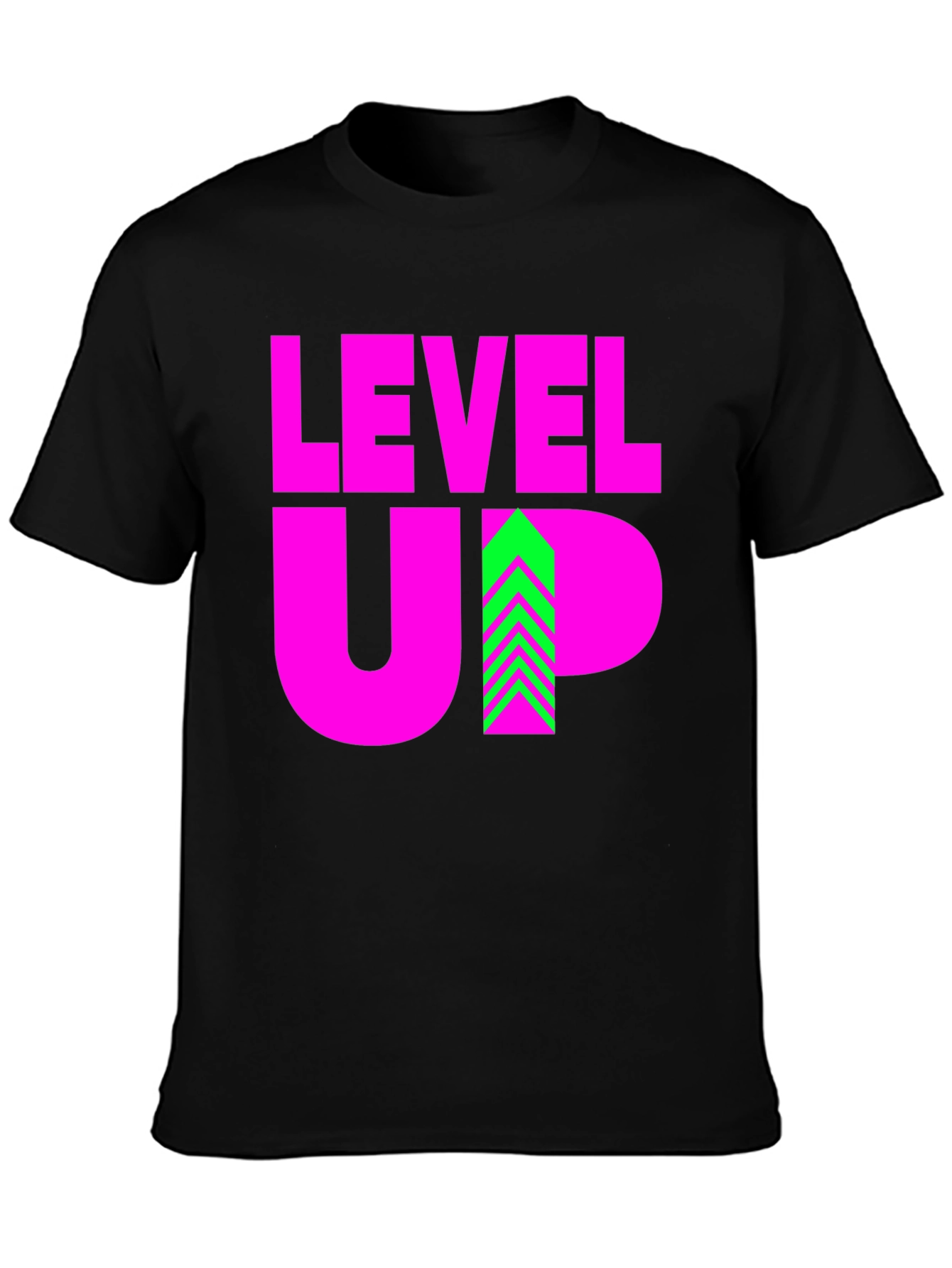 Level Up Graphic Tee - Gamer Style