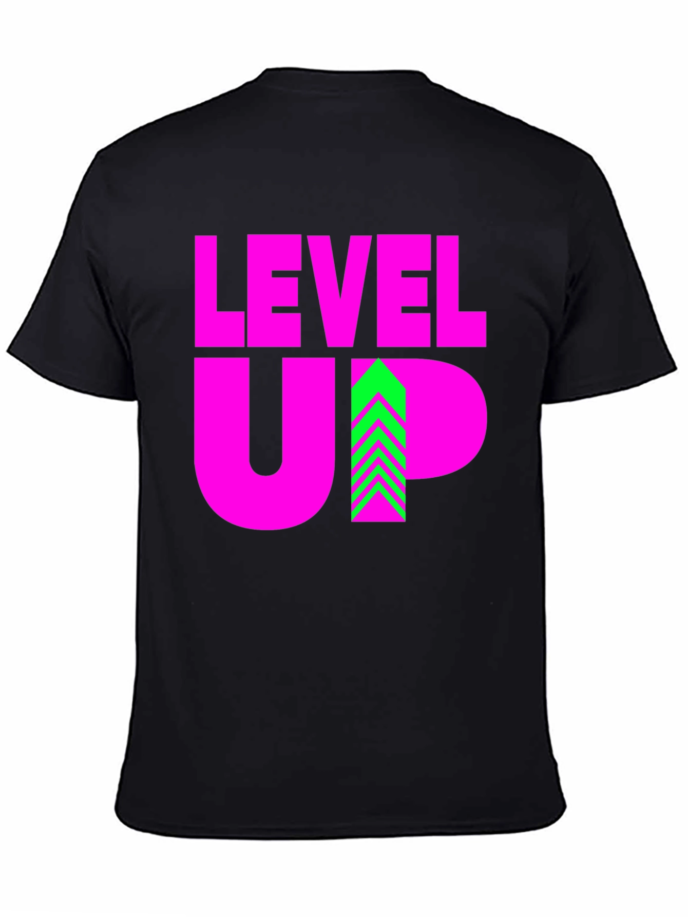 Level Up Graphic Tee - Gamer Style