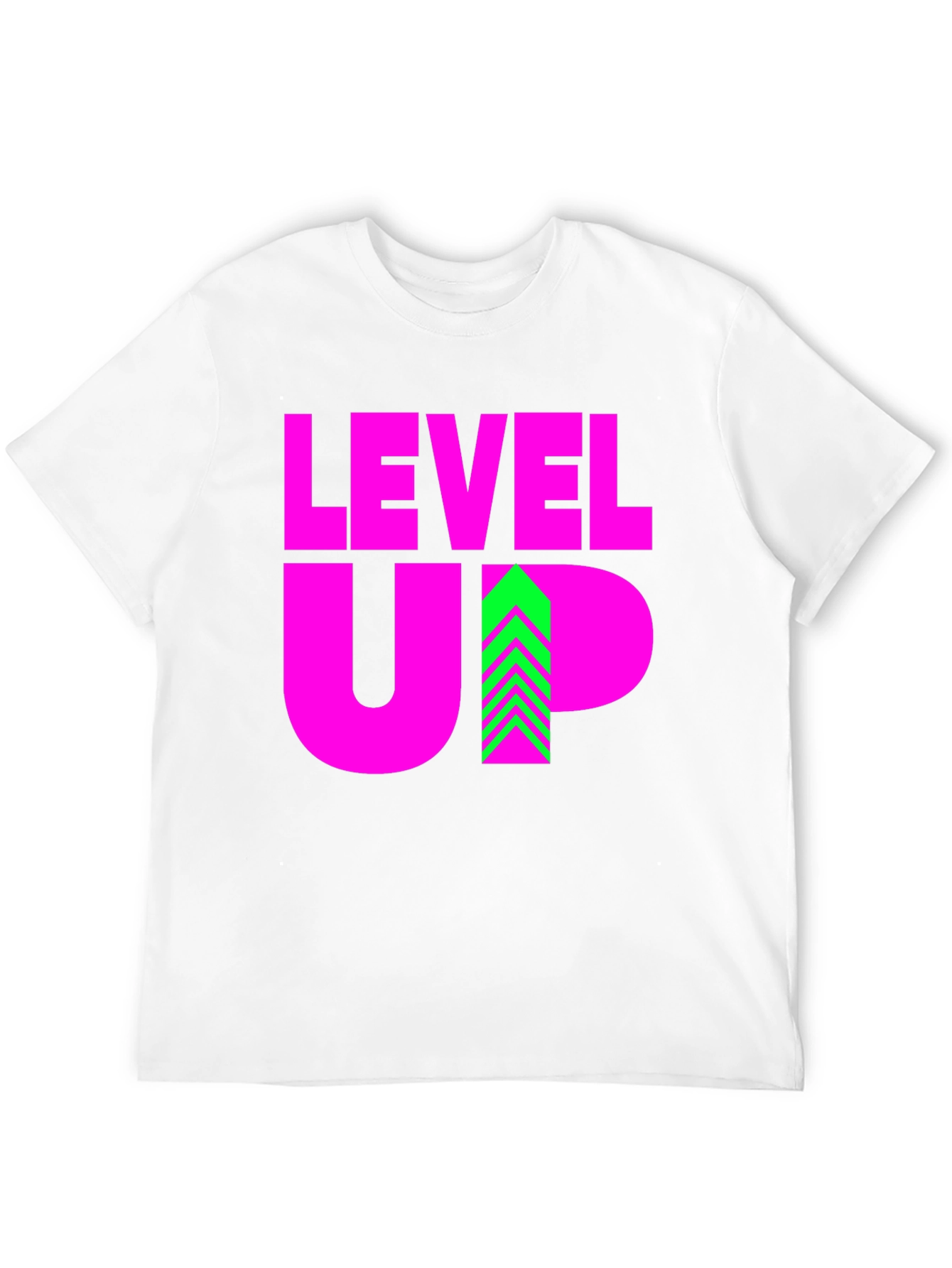 Level Up Graphic Tee - Gamer Style