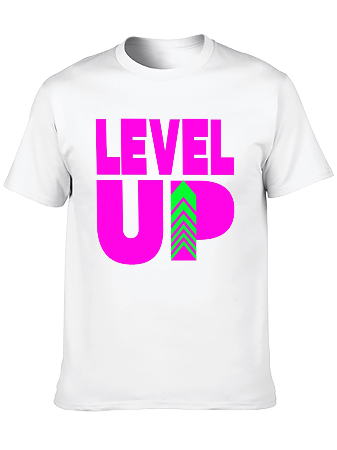 Level Up Graphic Tee - Gamer Style