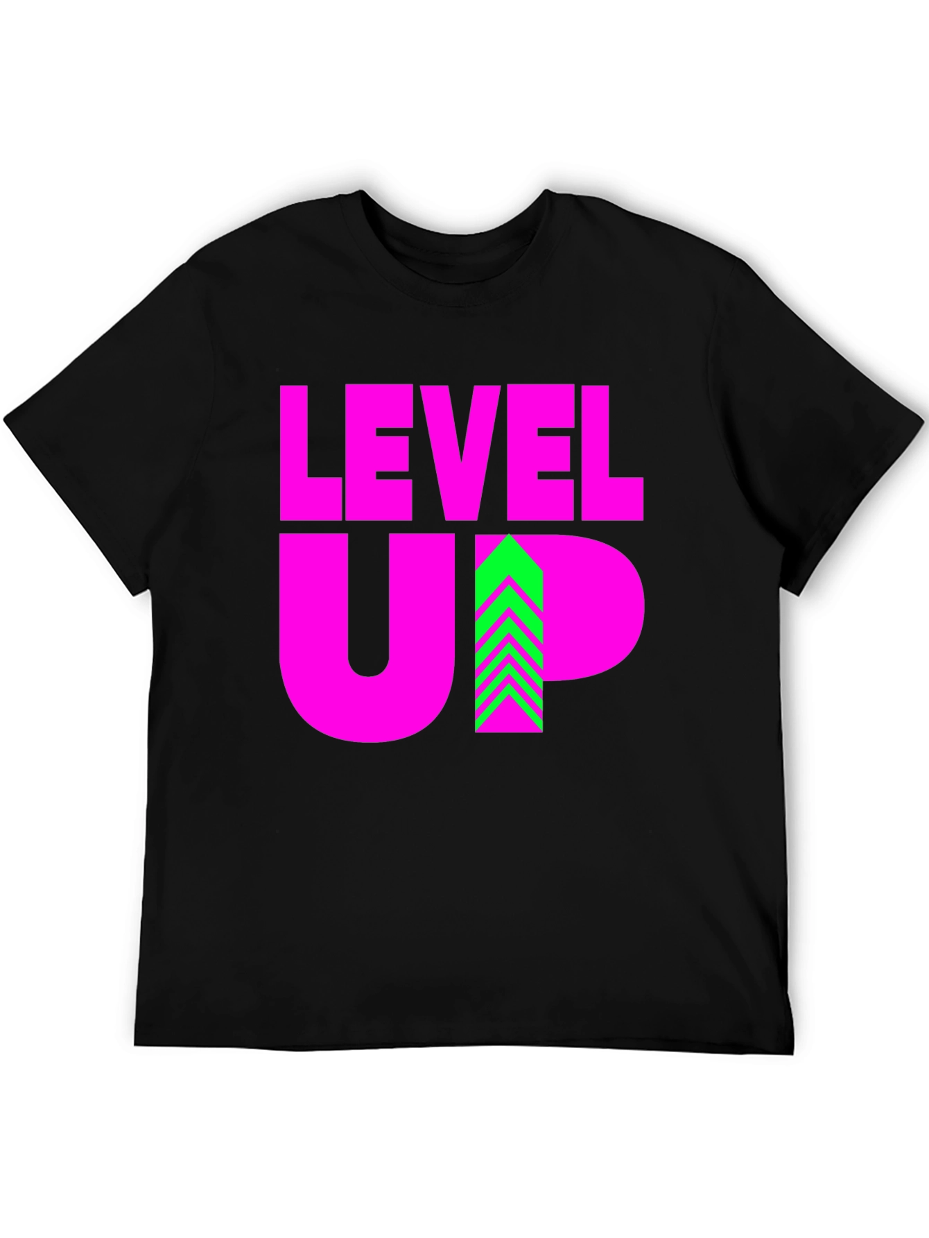 Level Up Graphic Tee - Gamer Style