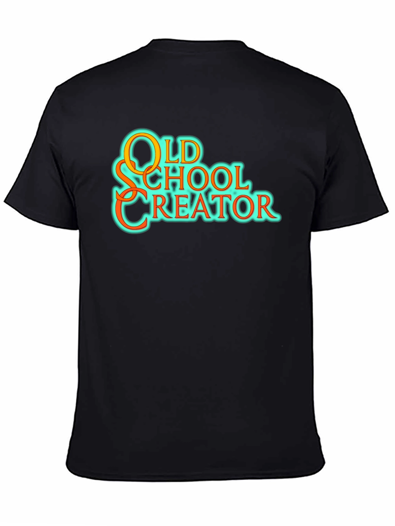 Old School Creator Black Graphic Tee