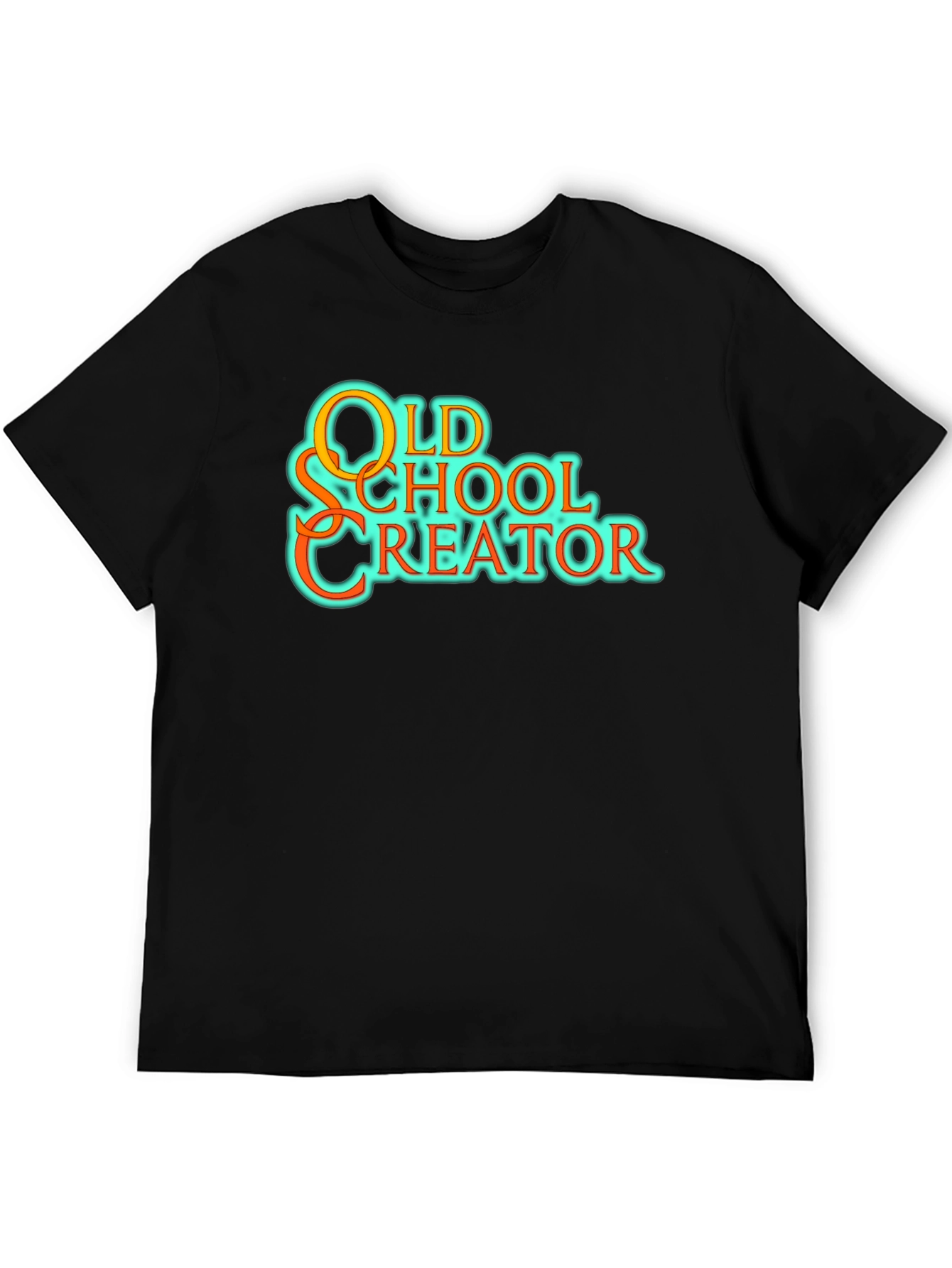 Old School Creator Black Graphic Tee