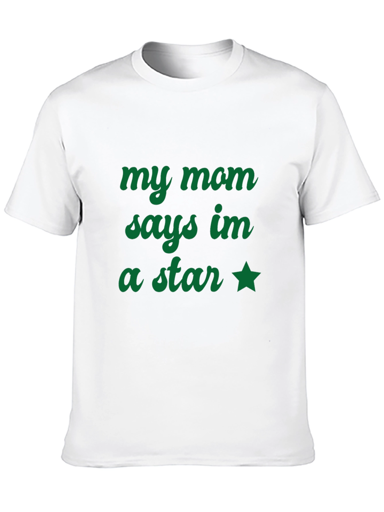 My Mom Says Im a Star T-Shirt - Black