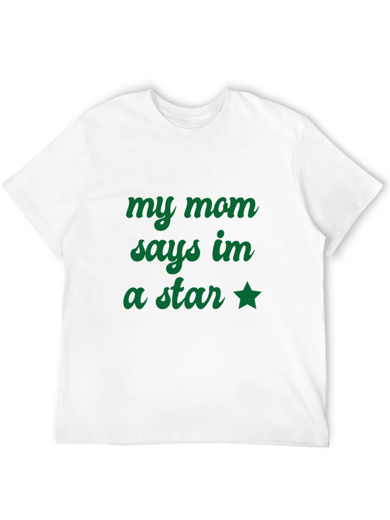 My Mom Says Im a Star T-Shirt - Black