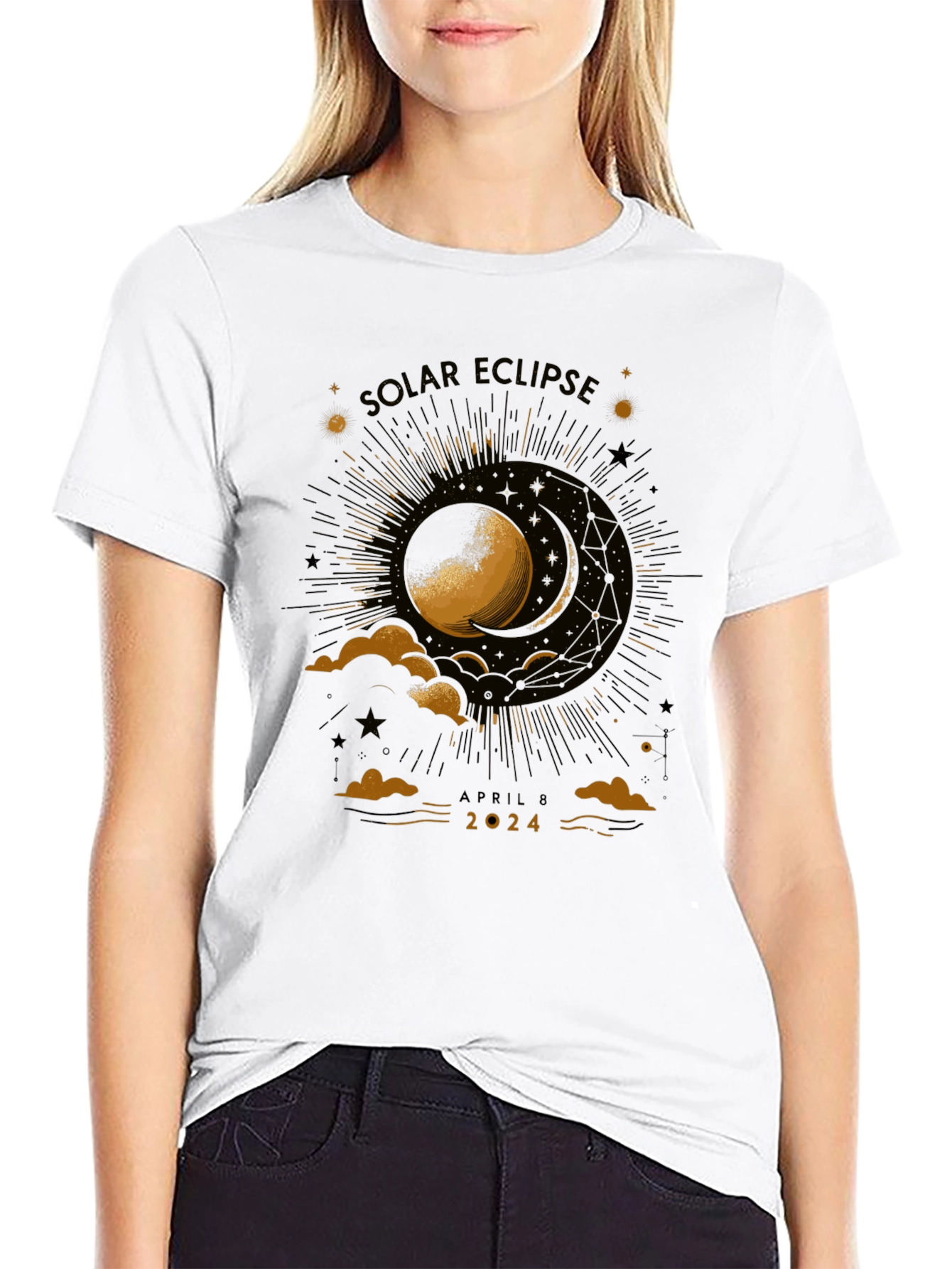 Solar Eclipse April 8 2024 T-Shirt