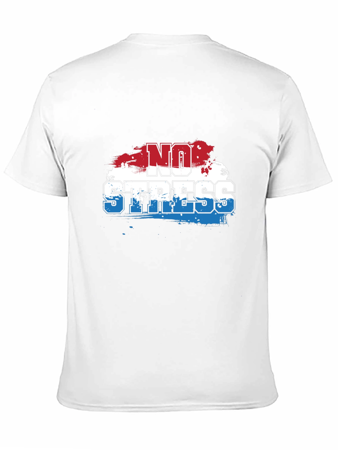 No Stress Graphic Tee - Casual Comfort