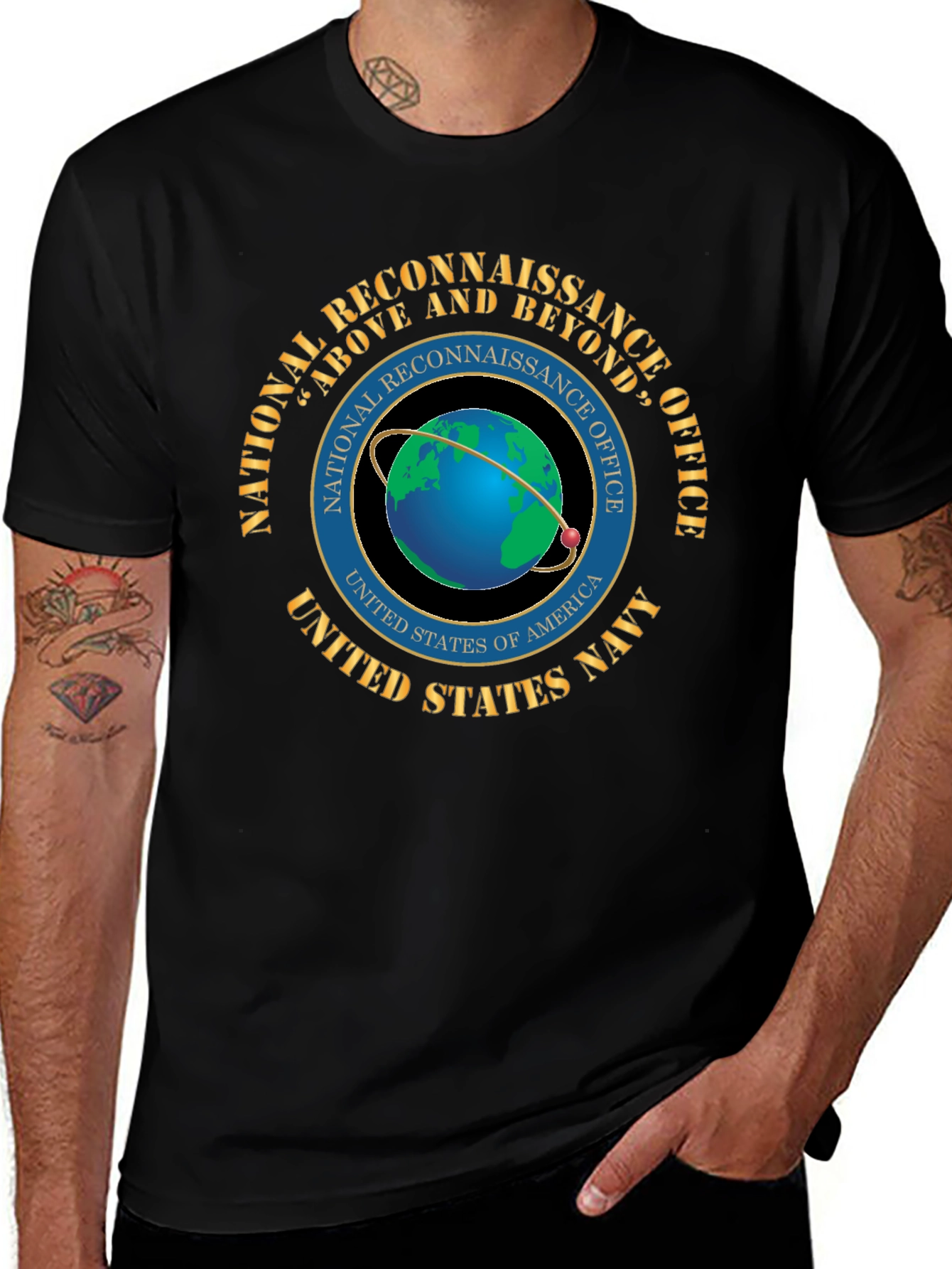 National Reconnaissance Office T-Shirt - Navy