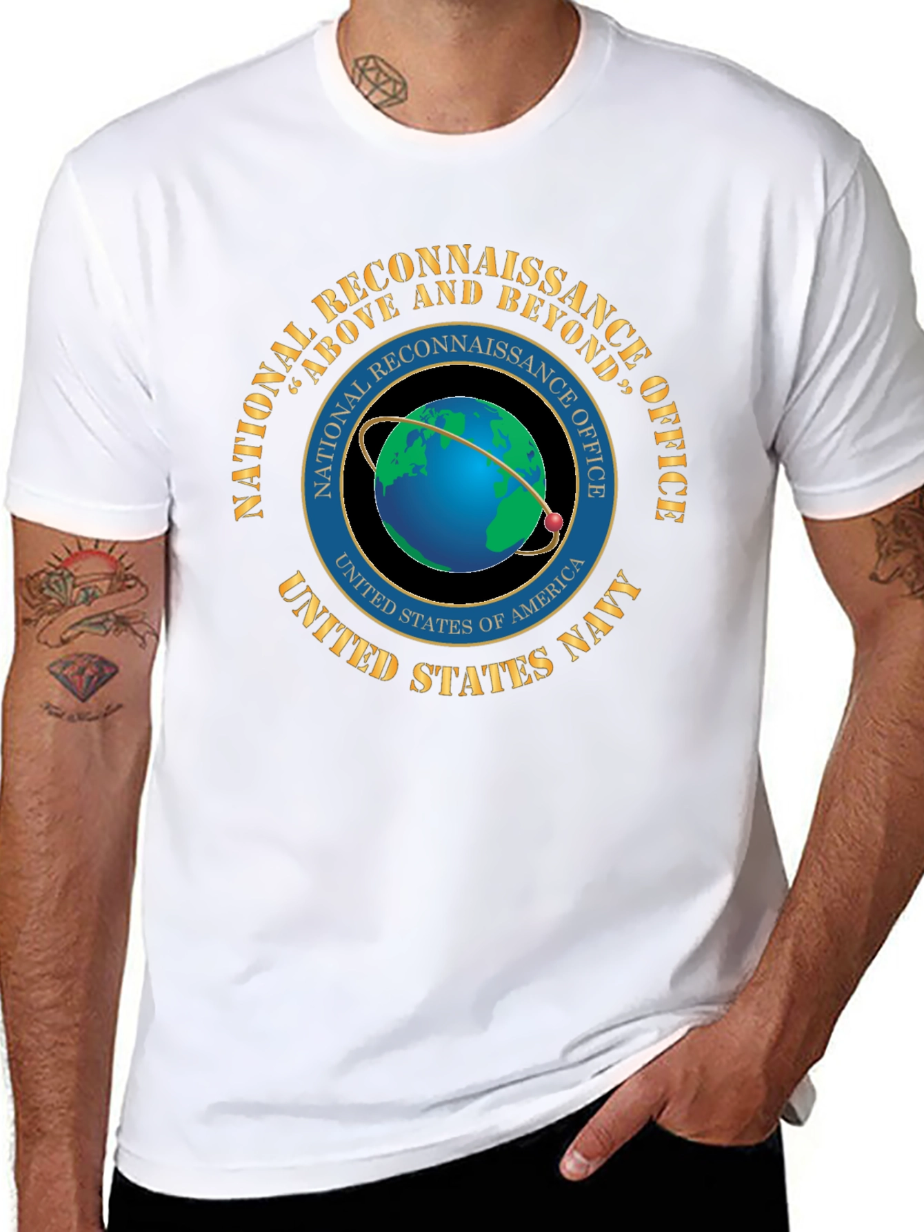 National Reconnaissance Office T-Shirt - Navy