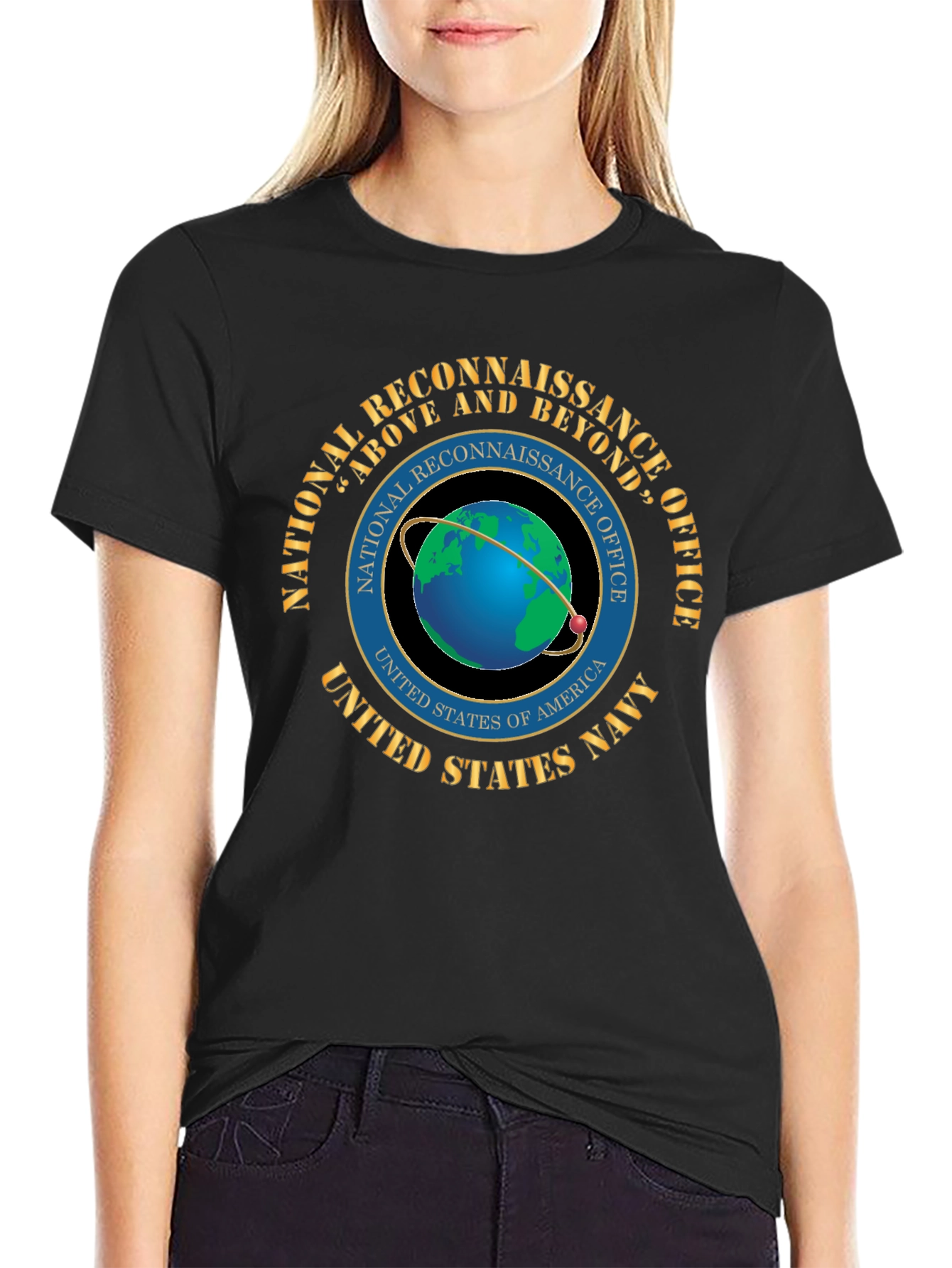 National Reconnaissance Office T-Shirt - Navy