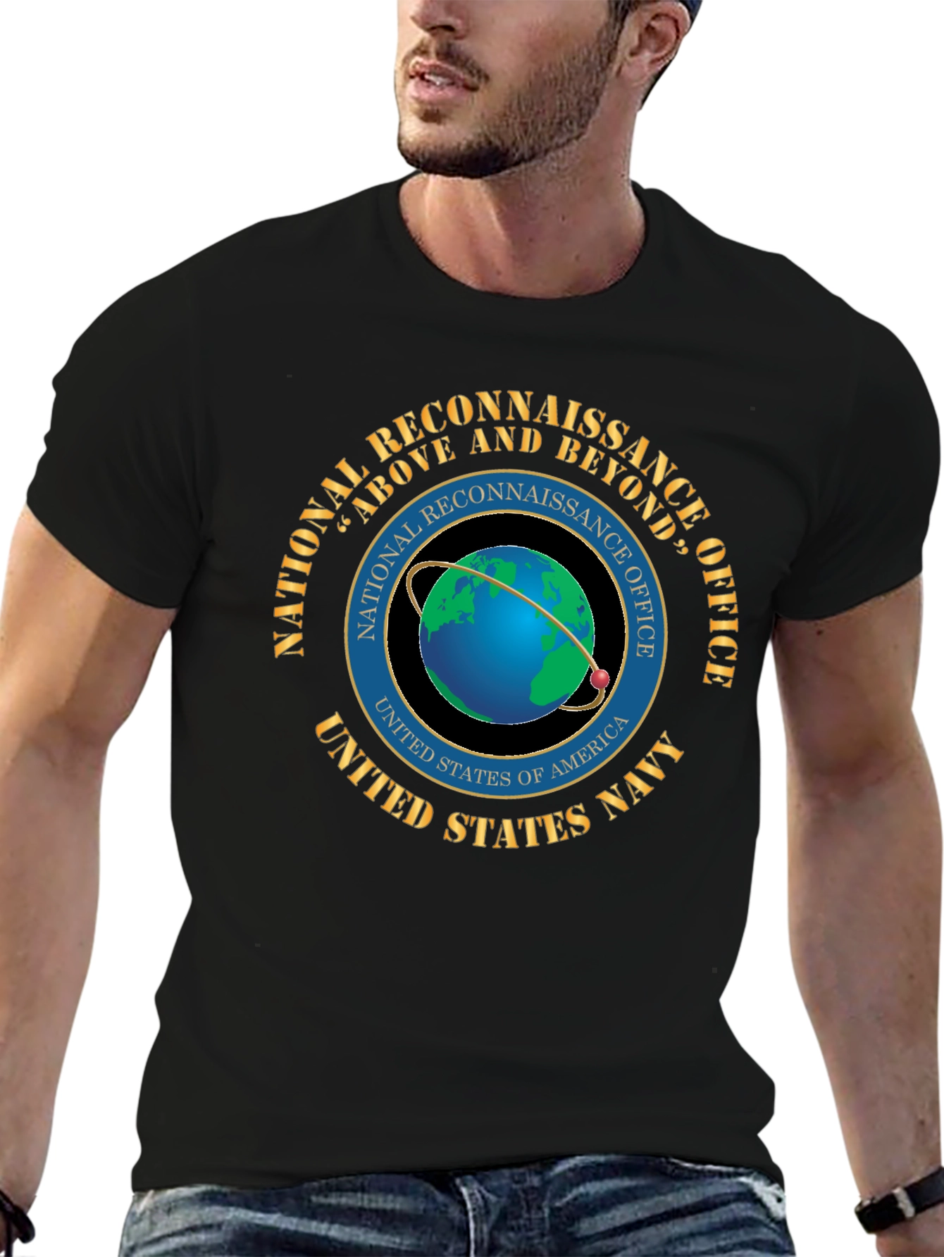 National Reconnaissance Office T-Shirt - Navy