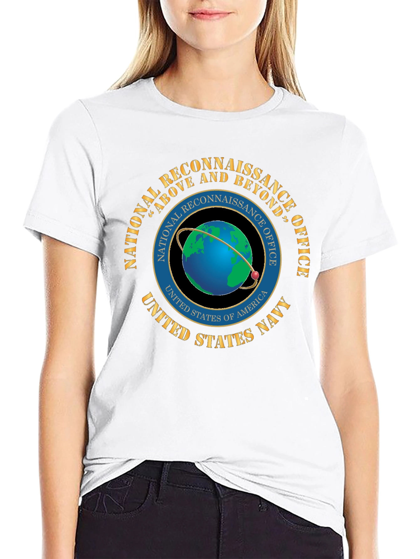 National Reconnaissance Office T-Shirt - Navy