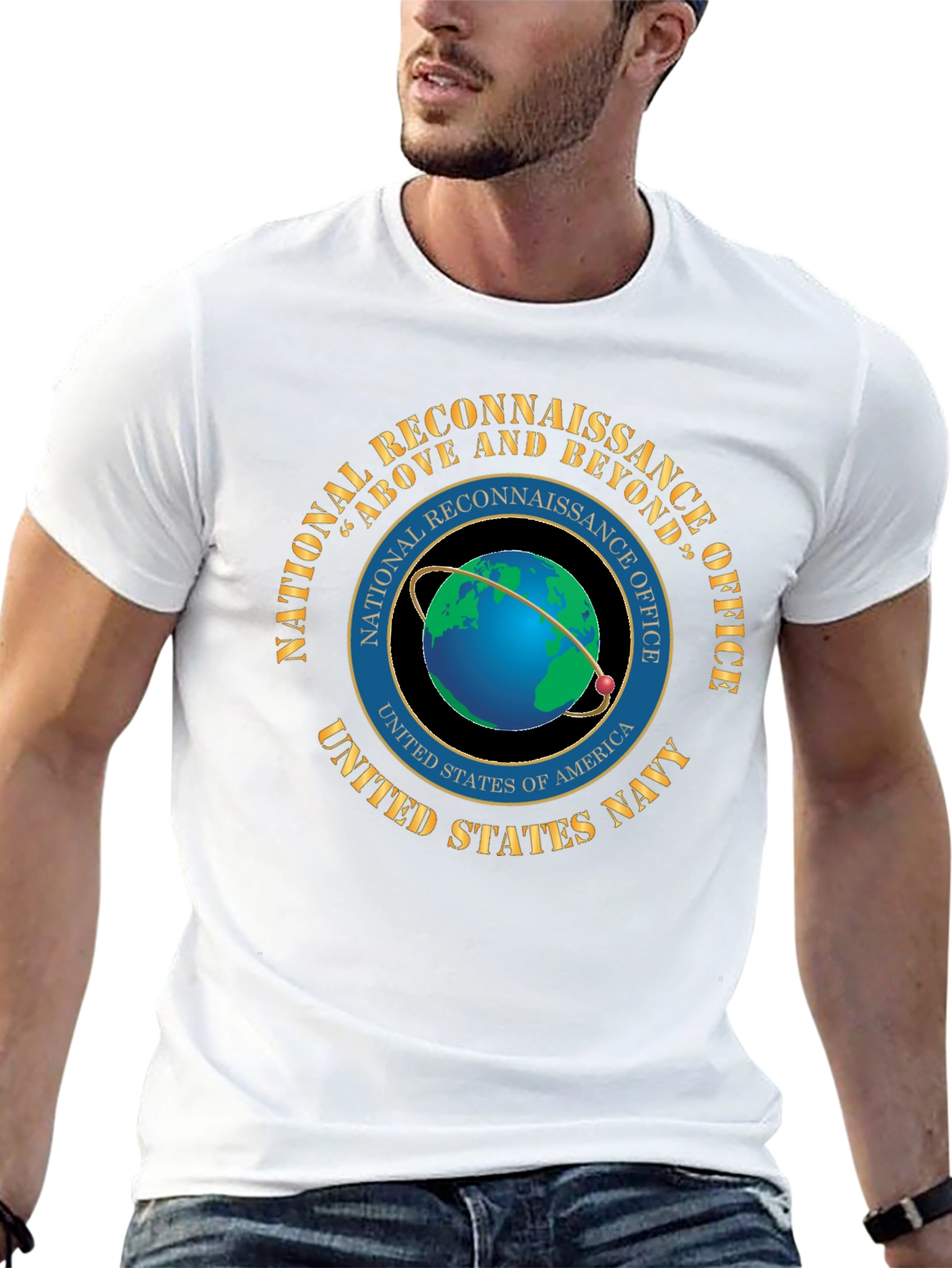 National Reconnaissance Office T-Shirt - Navy