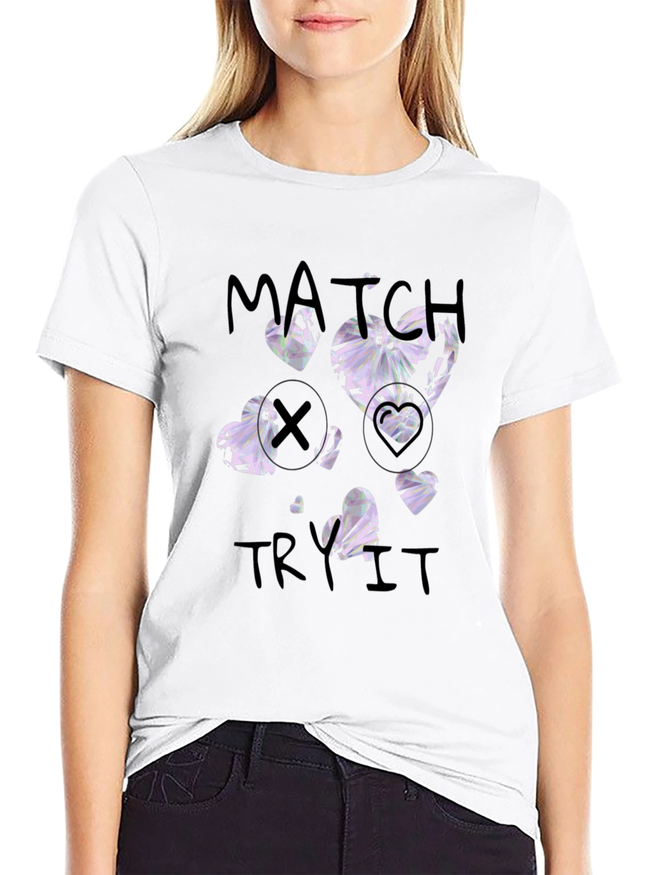 Match Try It Graphic T-Shirt