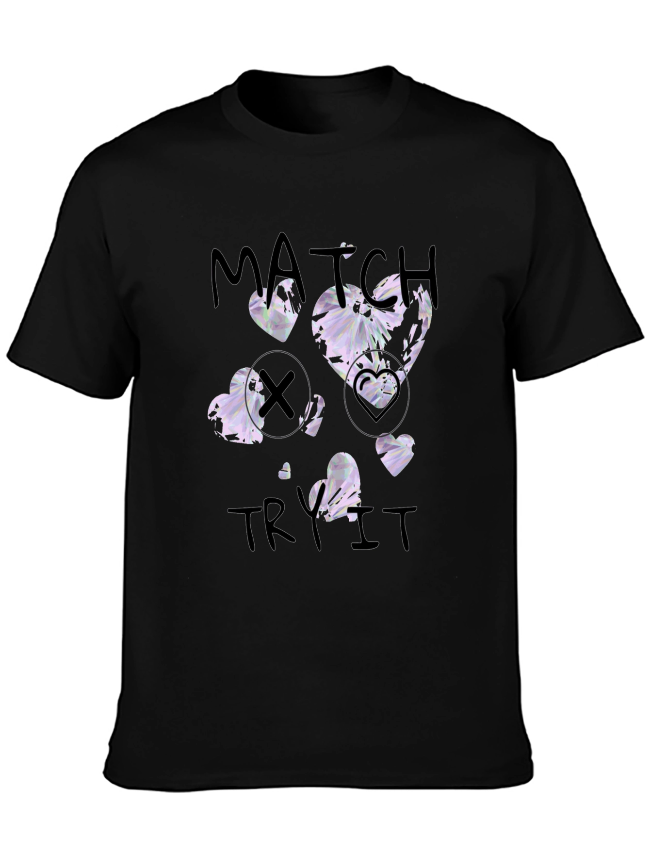 Match Try It Graphic T-Shirt