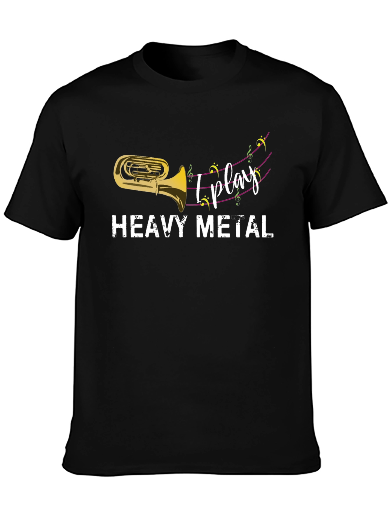 I Play Heavy Metal Tuba T-Shirt