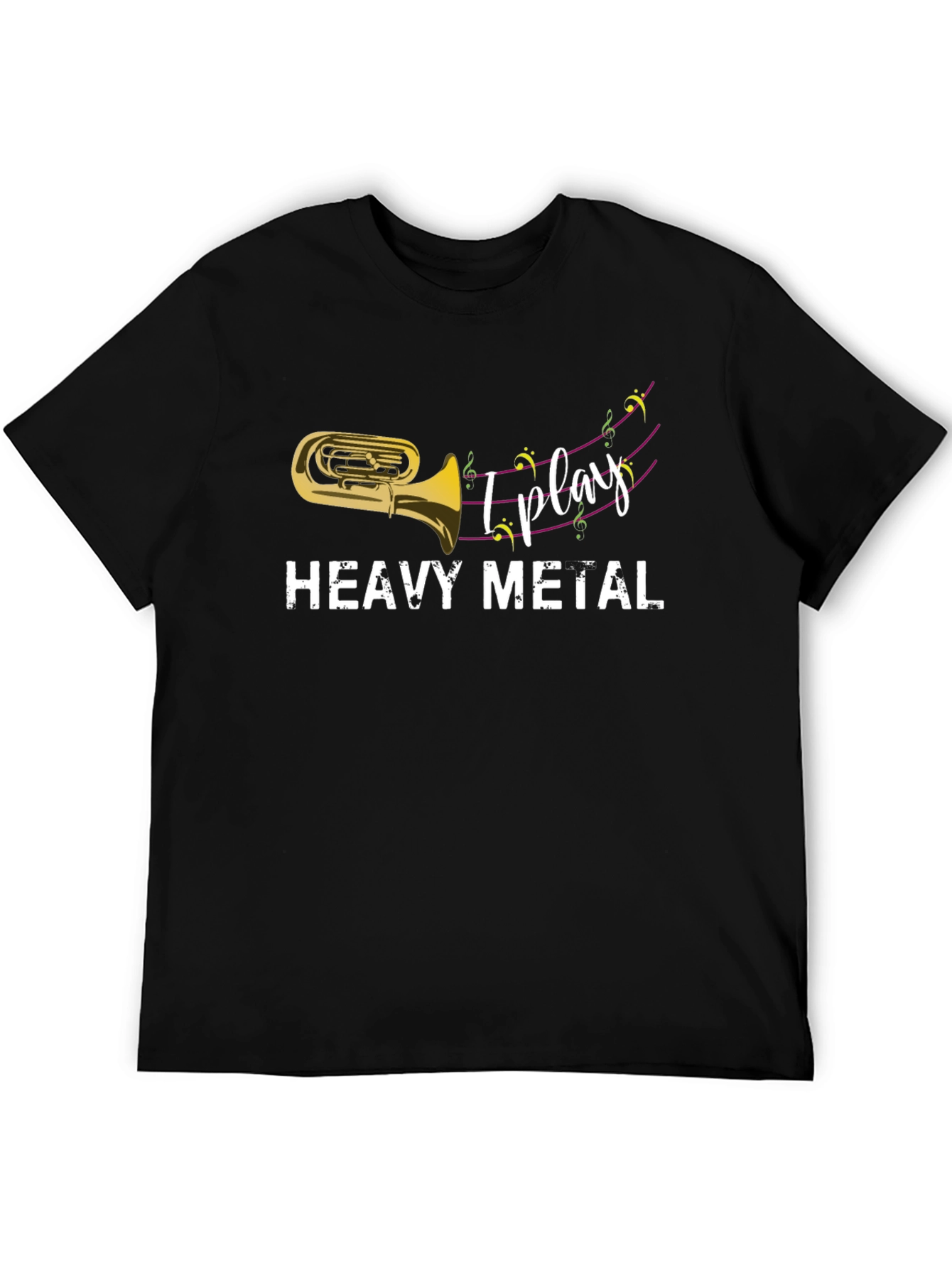 I Play Heavy Metal Tuba T-Shirt