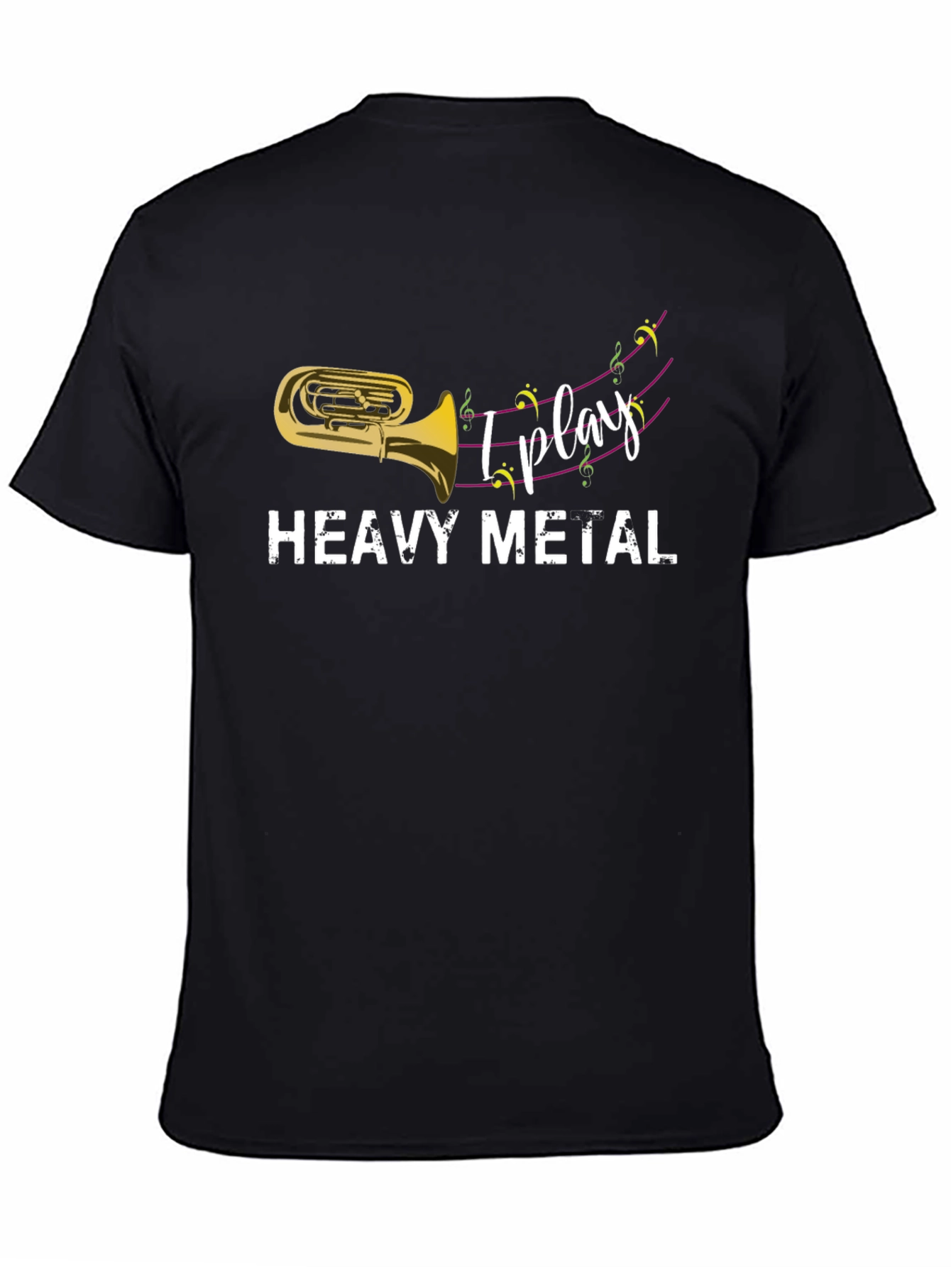 I Play Heavy Metal Tuba T-Shirt