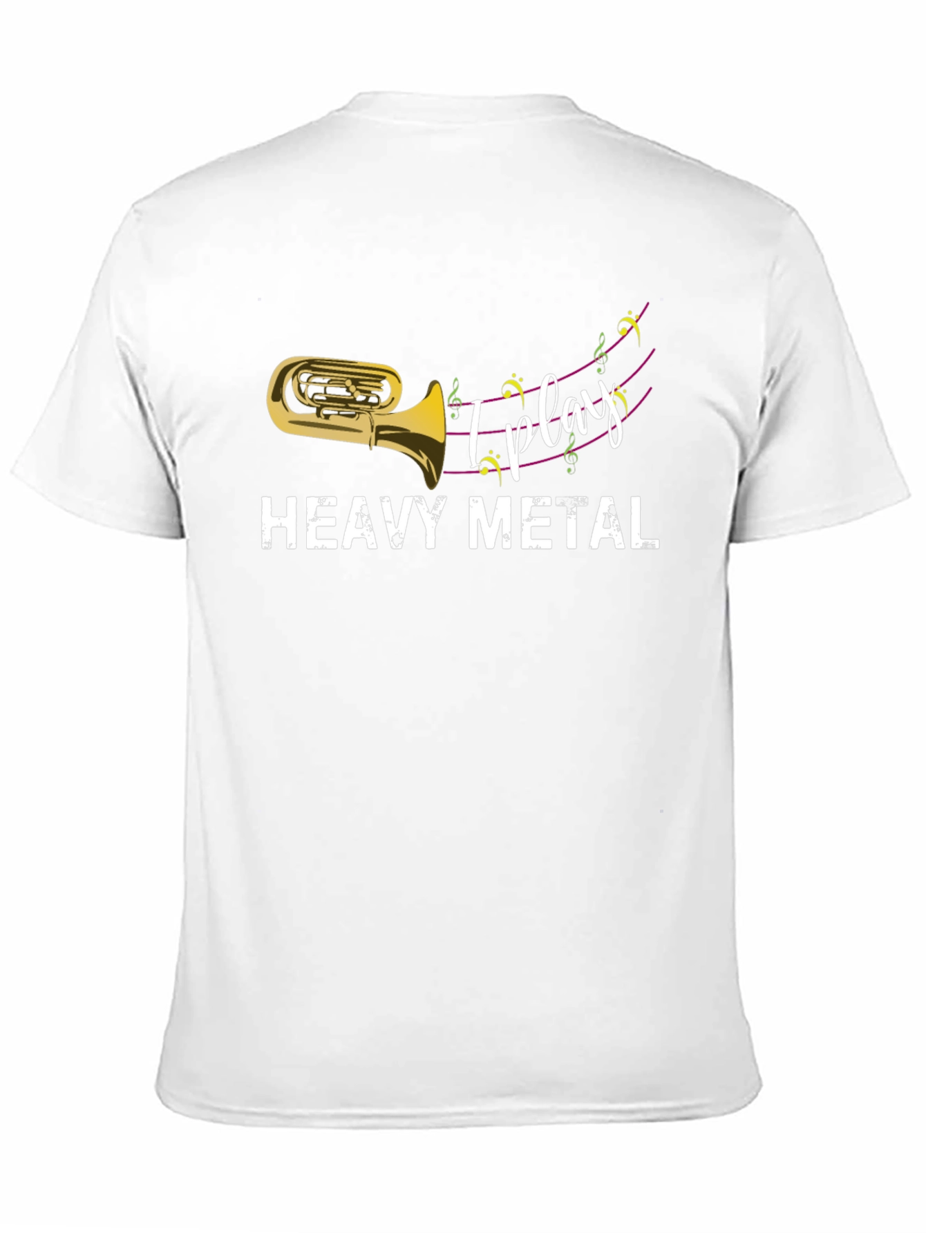 I Play Heavy Metal Tuba T-Shirt