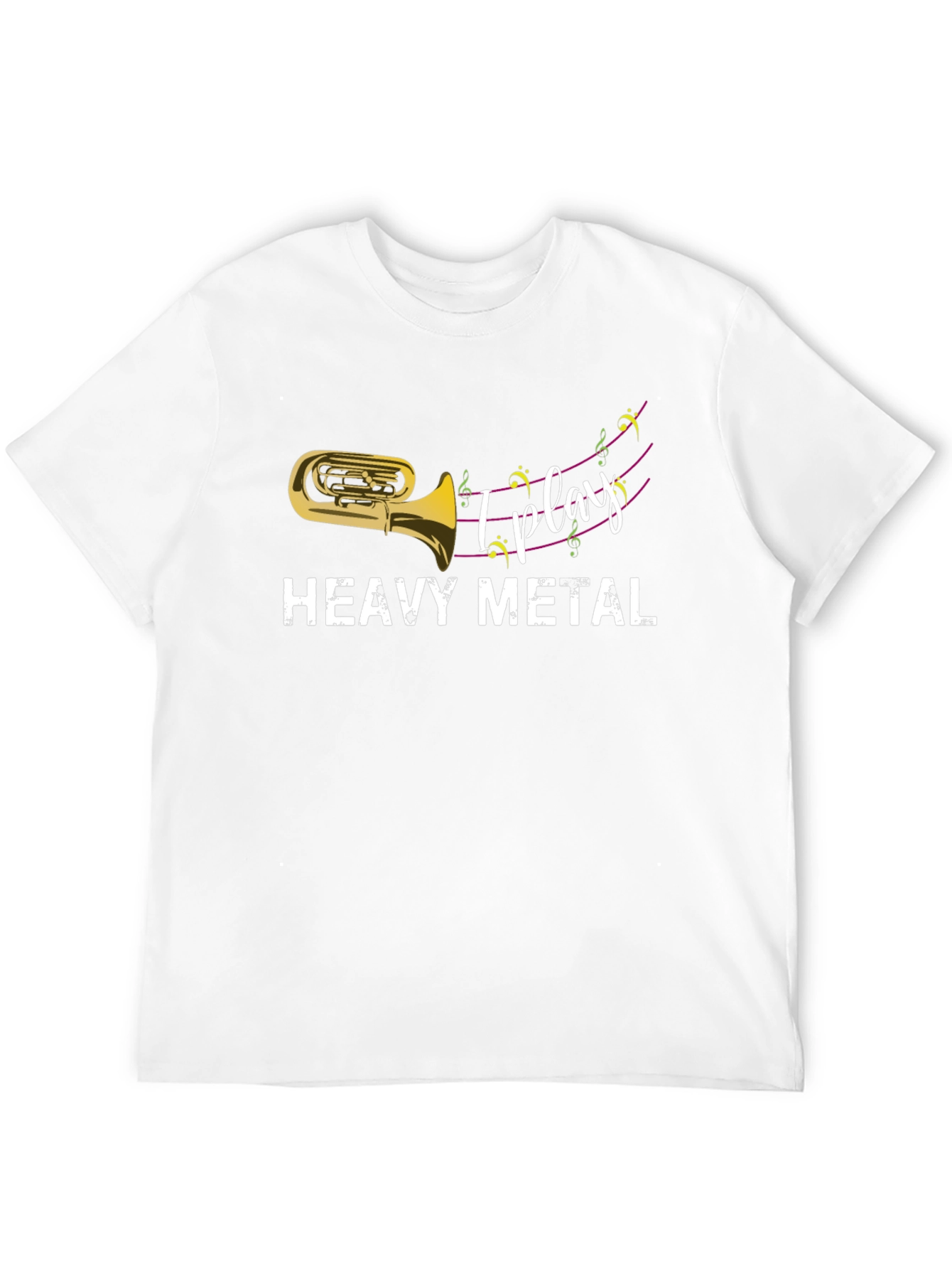 I Play Heavy Metal Tuba T-Shirt