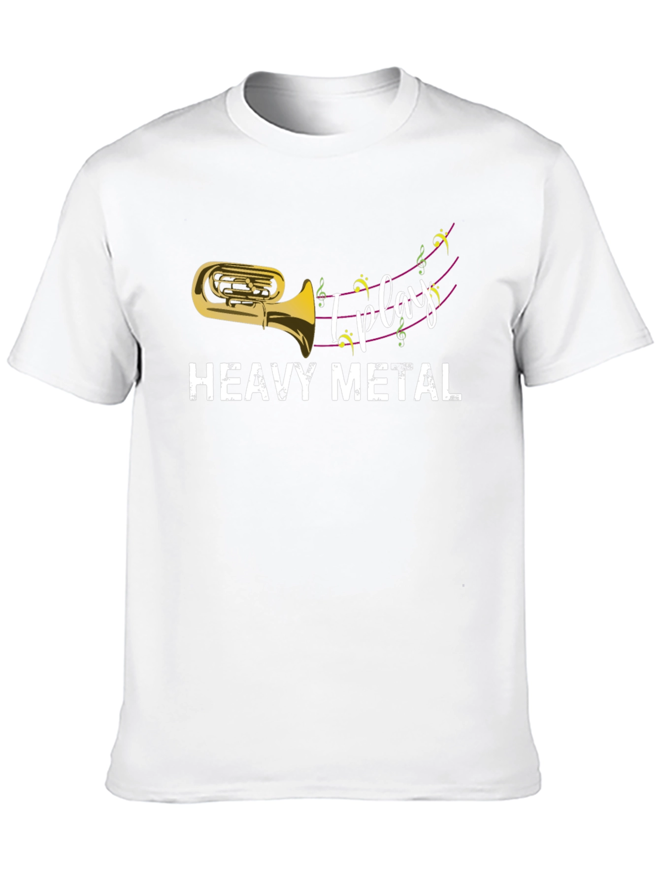 I Play Heavy Metal Tuba T-Shirt