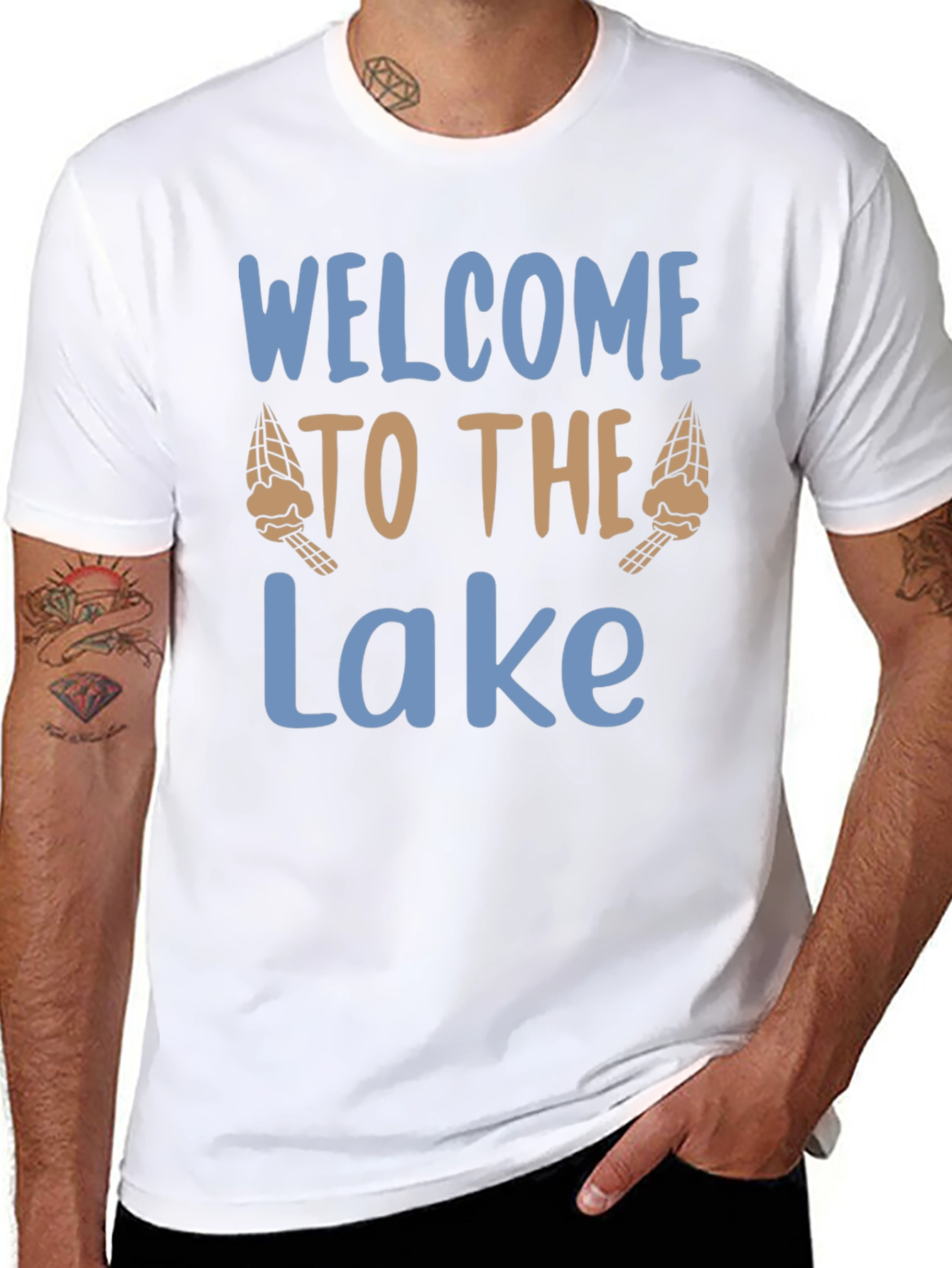 Welcome to the Lake T-Shirt Summer Vacation